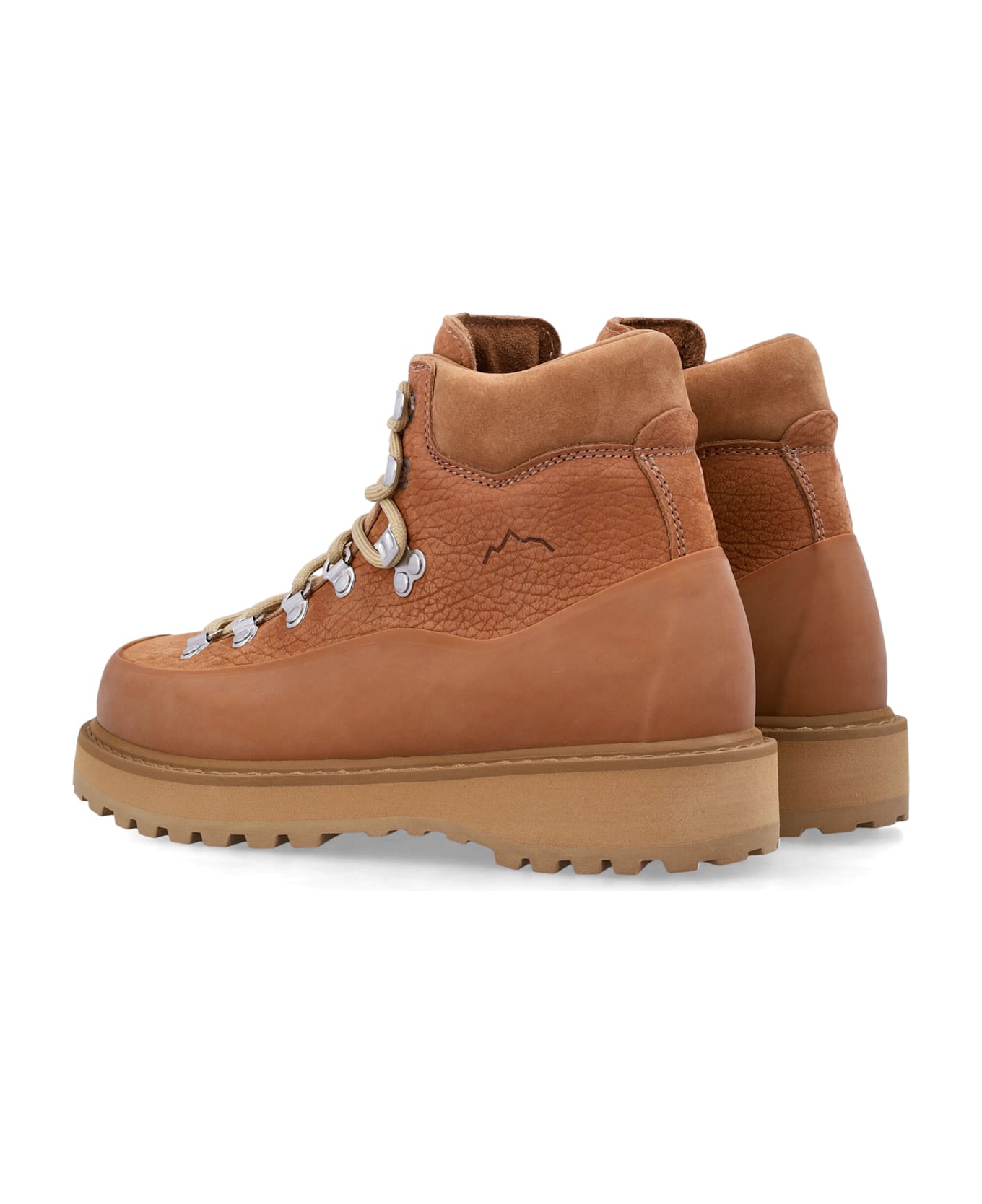 Diemme Women S Roccia Vet Gomma Cognac Leather Boots - COGNAC