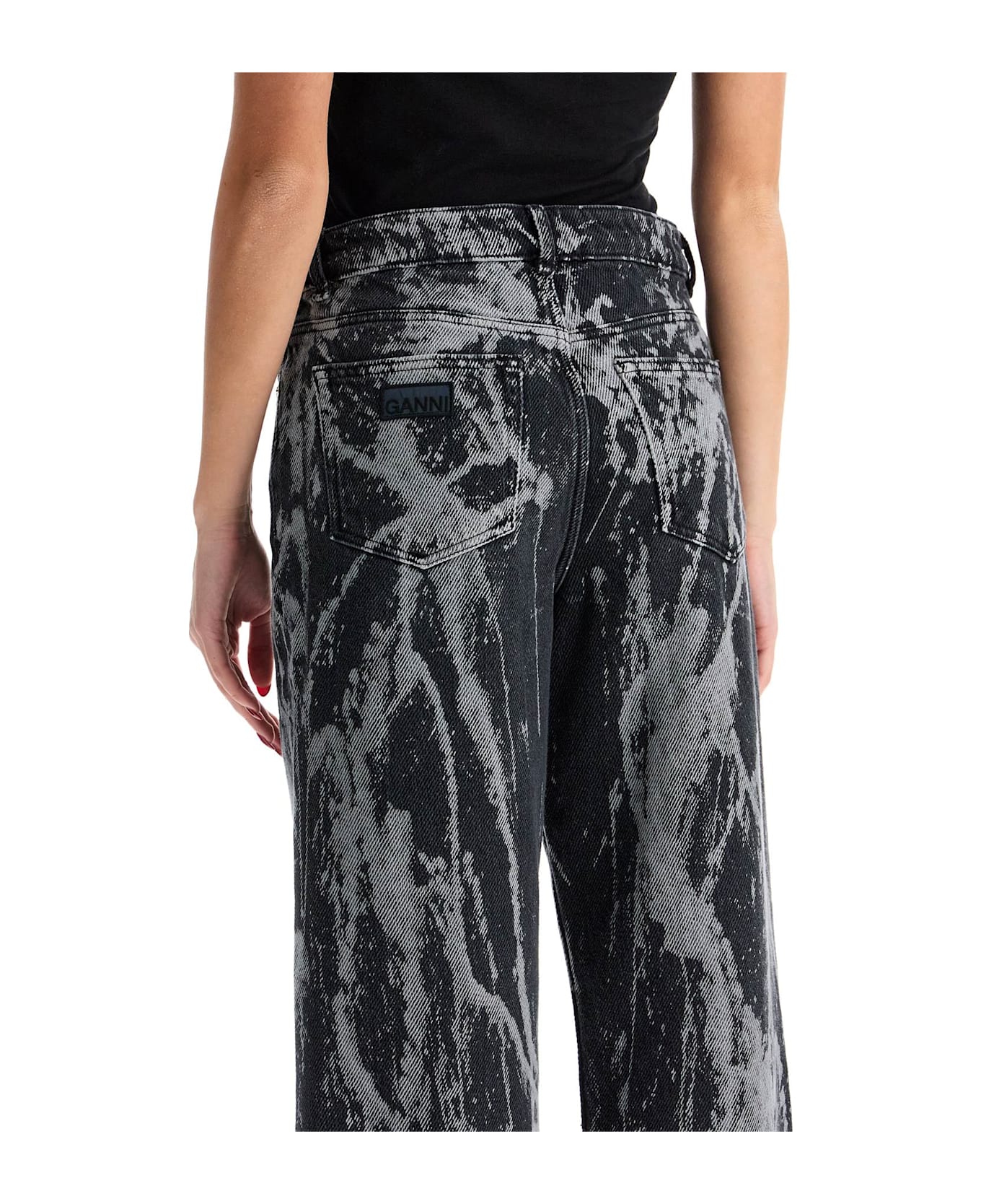 Ganni Jeans - WASHED BLACK/BLACK (Black)