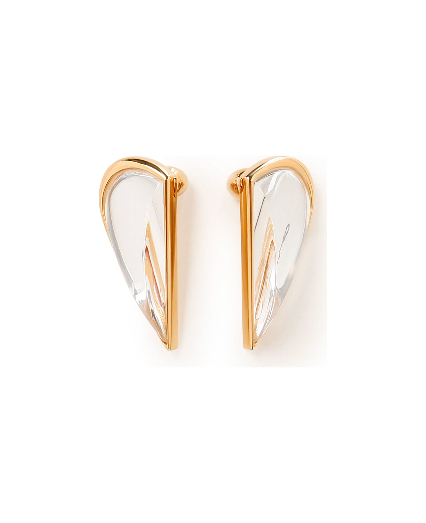Alaia Bombe Demi-c Ur Earrings - Transparent