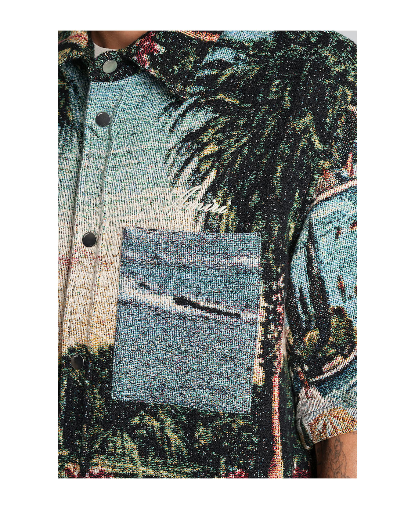 AMIRI Shirt In Multicolor Cotton - multicolor