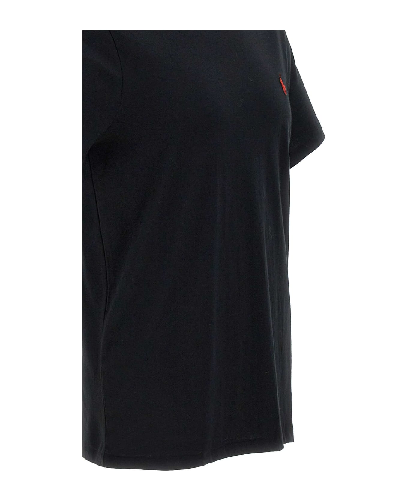 Polo Ralph Lauren Cotton T-shirt - BLACK