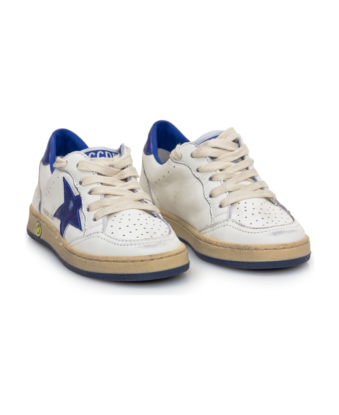 Golden Goose Ballstar Sneaker - White/blue