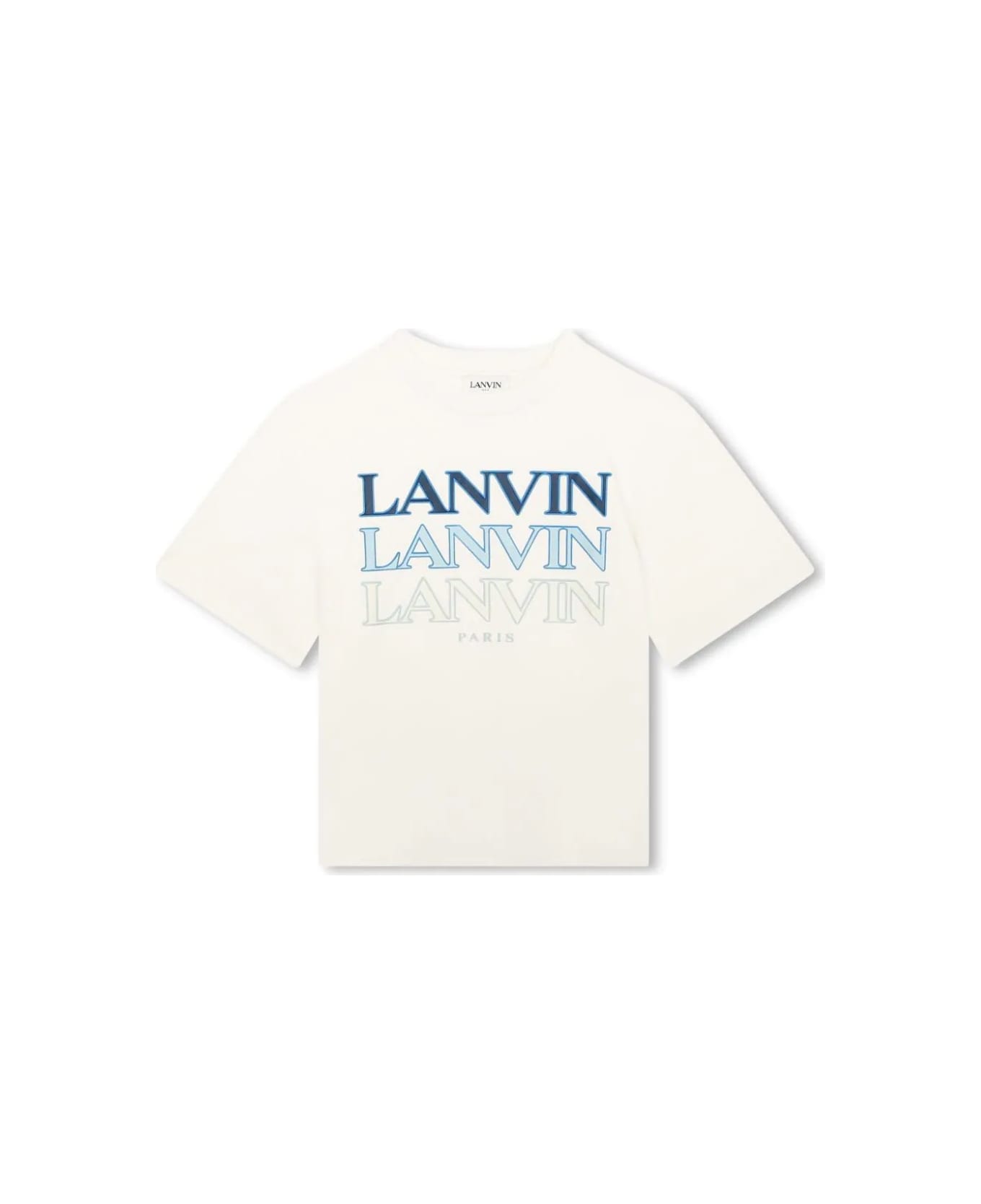 Lanvin Butter T-shirt With Logo Print - White
