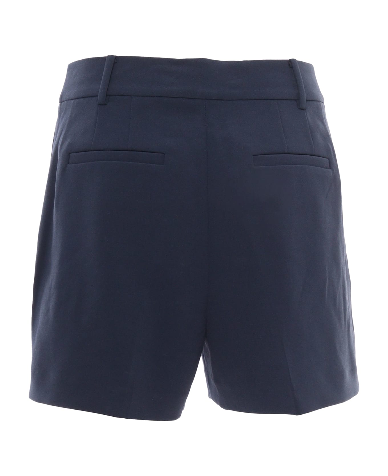 Michael Kors Pleated Short - BLUE