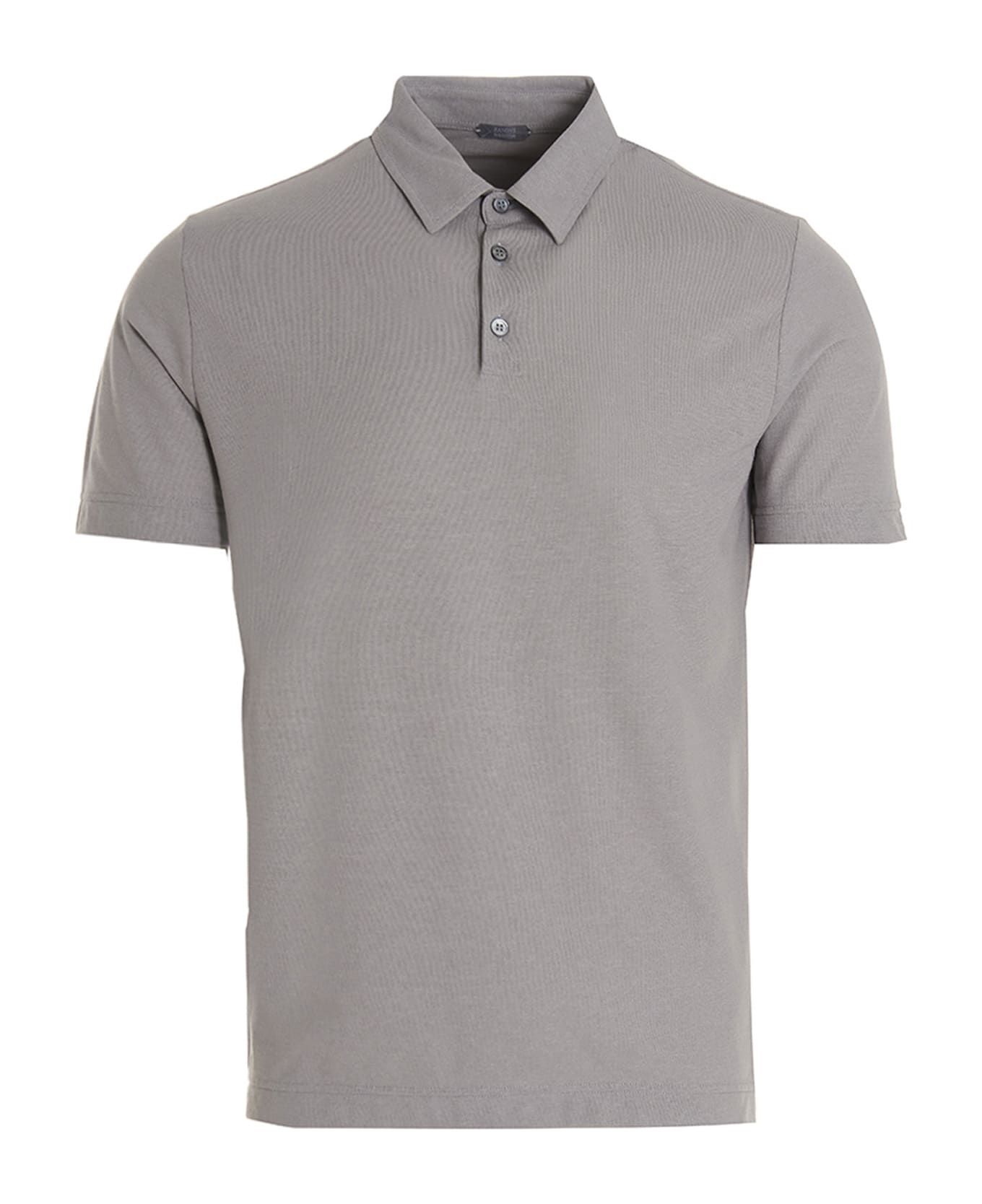Zanone Ice Cotton Polo Shirt - Grigio chiaro