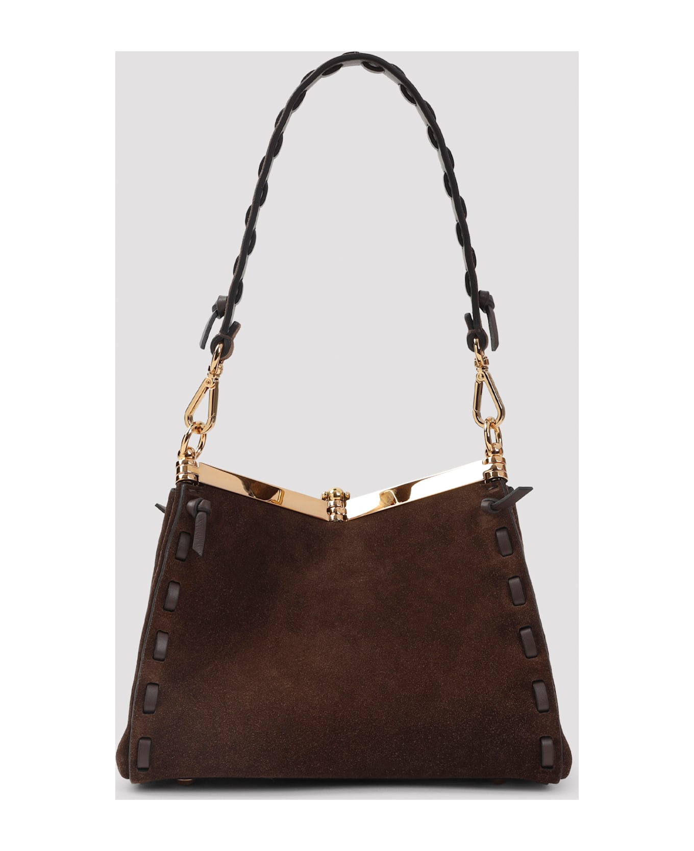 Etro Vela S Shoulder Bag - Marrone