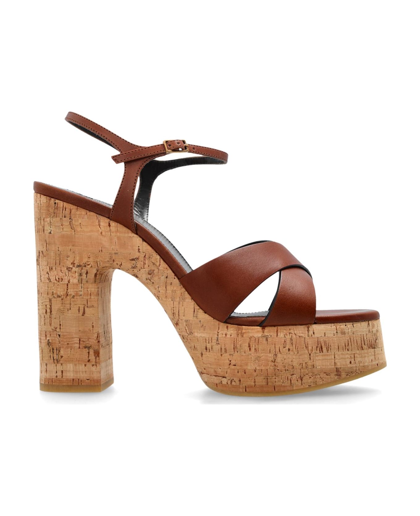 Saint Laurent Platform Sandals Bianca