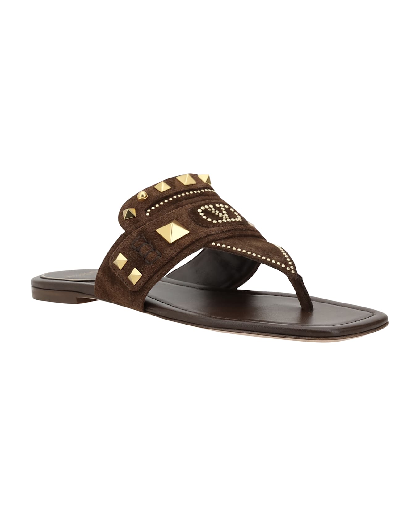 Valentino Garavani Thong Sandals - Fondant