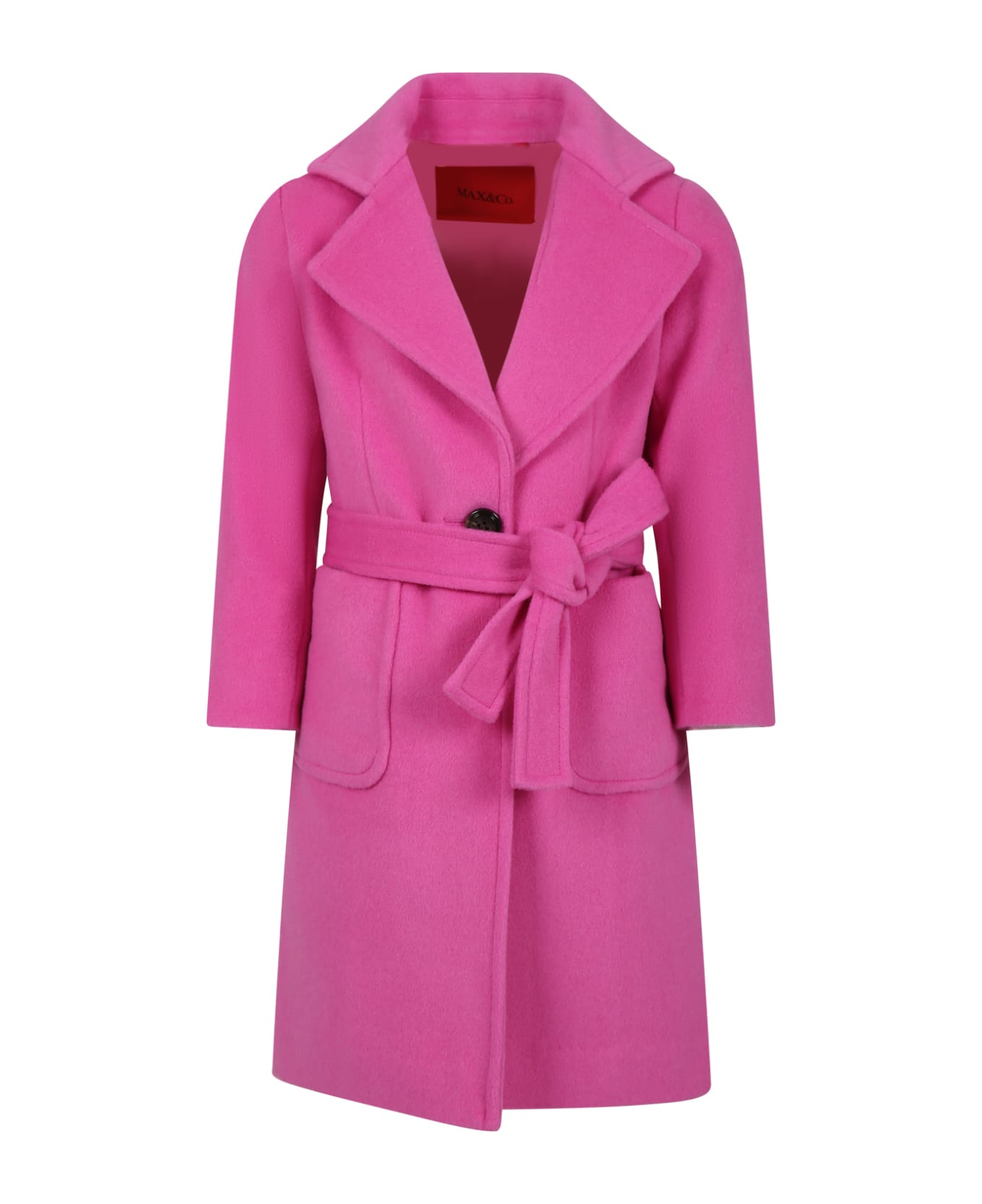 Max&Co. Fuchsia Coat For Girl