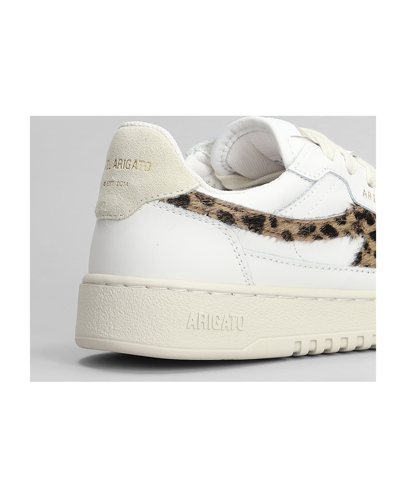 Axel Arigato Dice-a Sneaker Sneakers In White Leather - WHITE