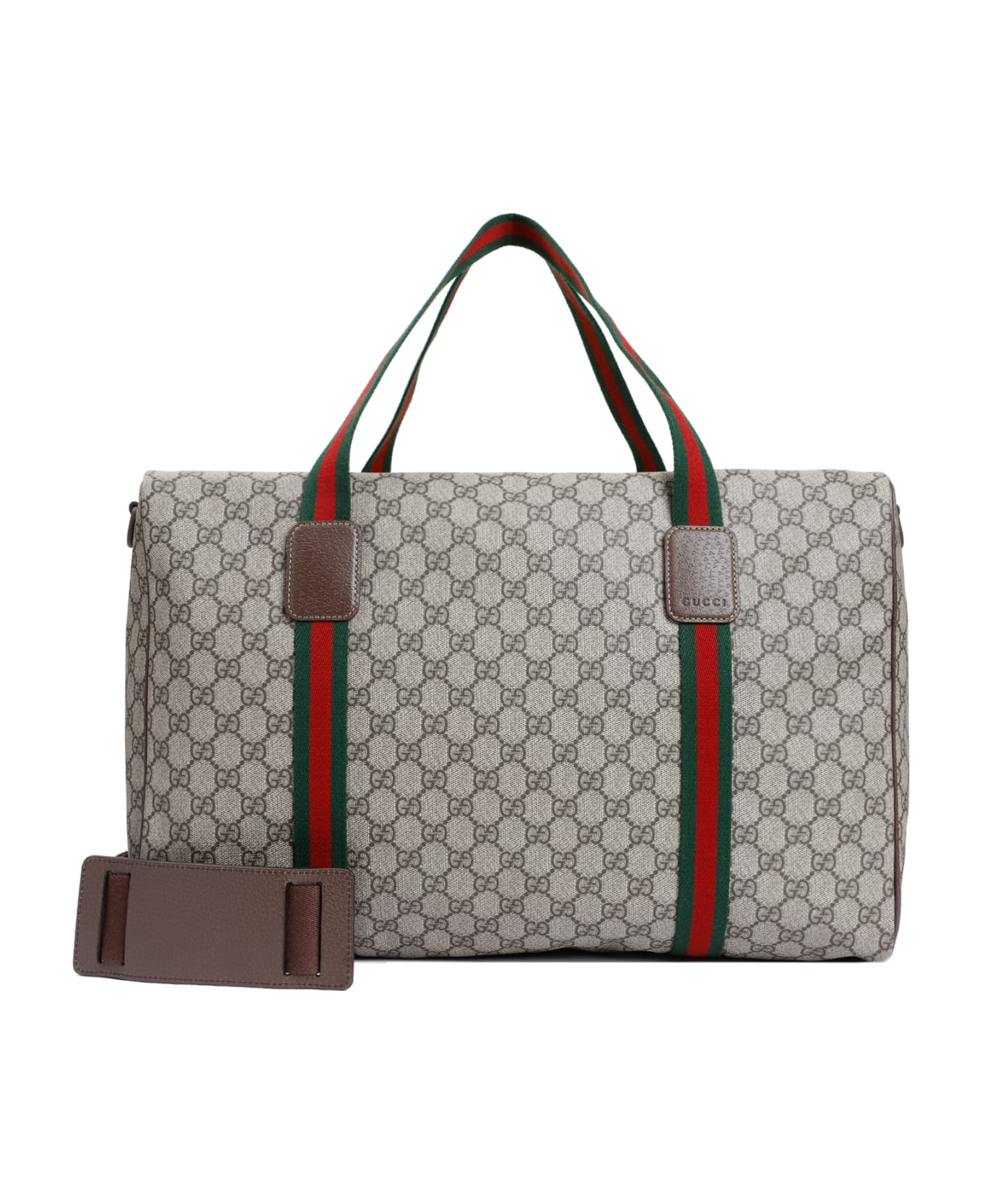 Gucci 'gg Supreme' Large Travel Bag - B.eb N.ace