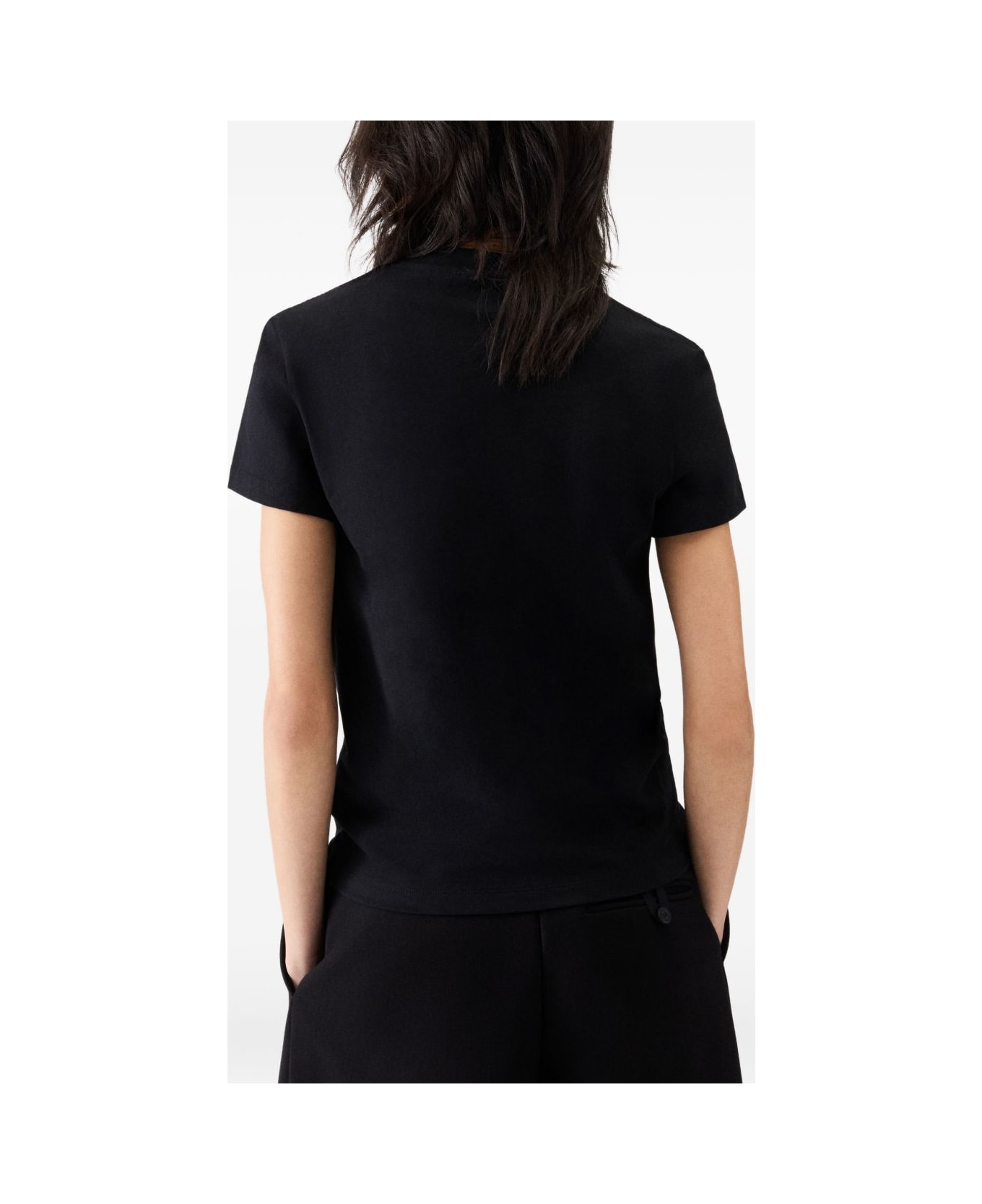 Jacquemus Le T-shirt Gros Grain - Black