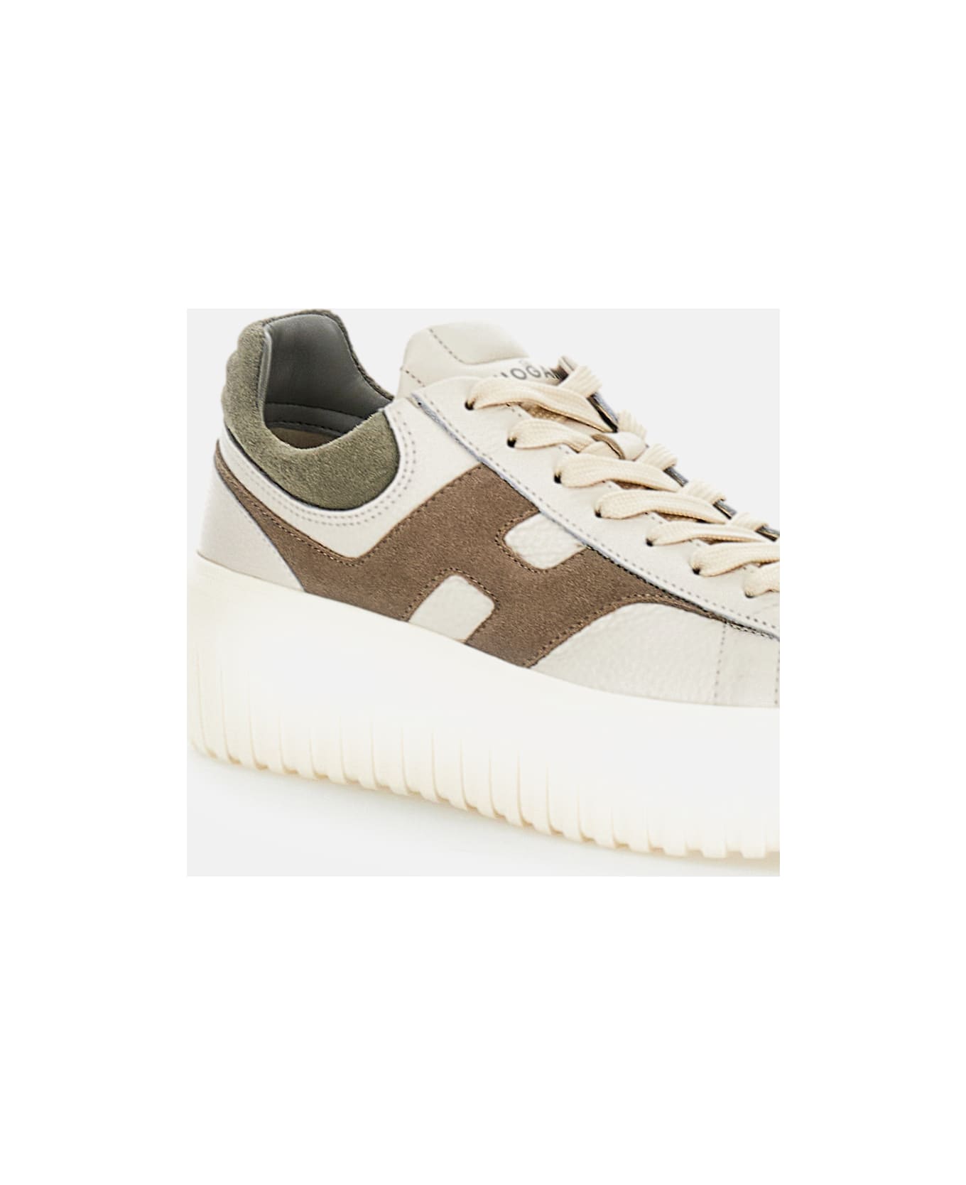 Hogan H-stripes Allacciato H Spezzata - Beige