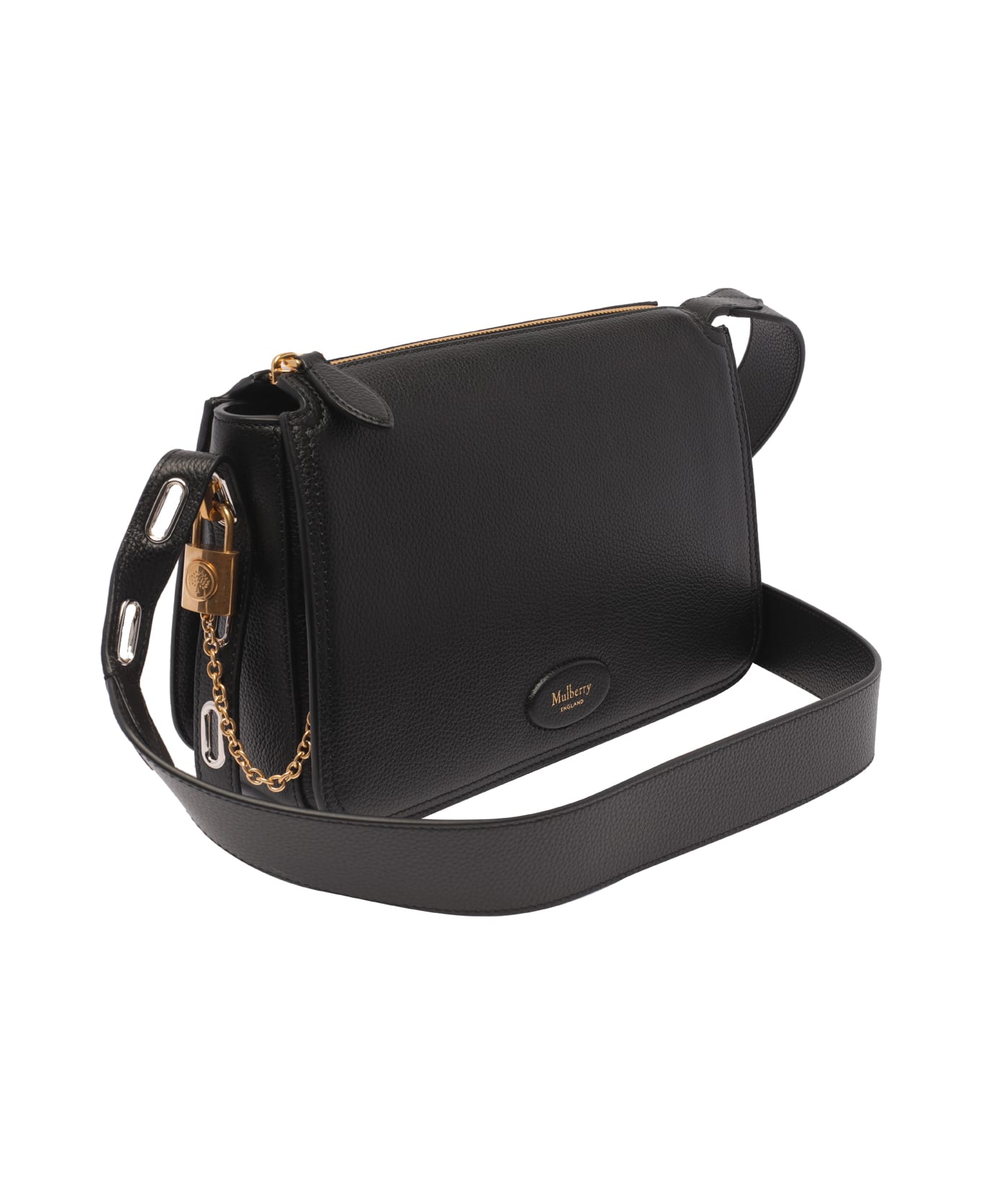Mulberry Billie Small Classic Grain - Black