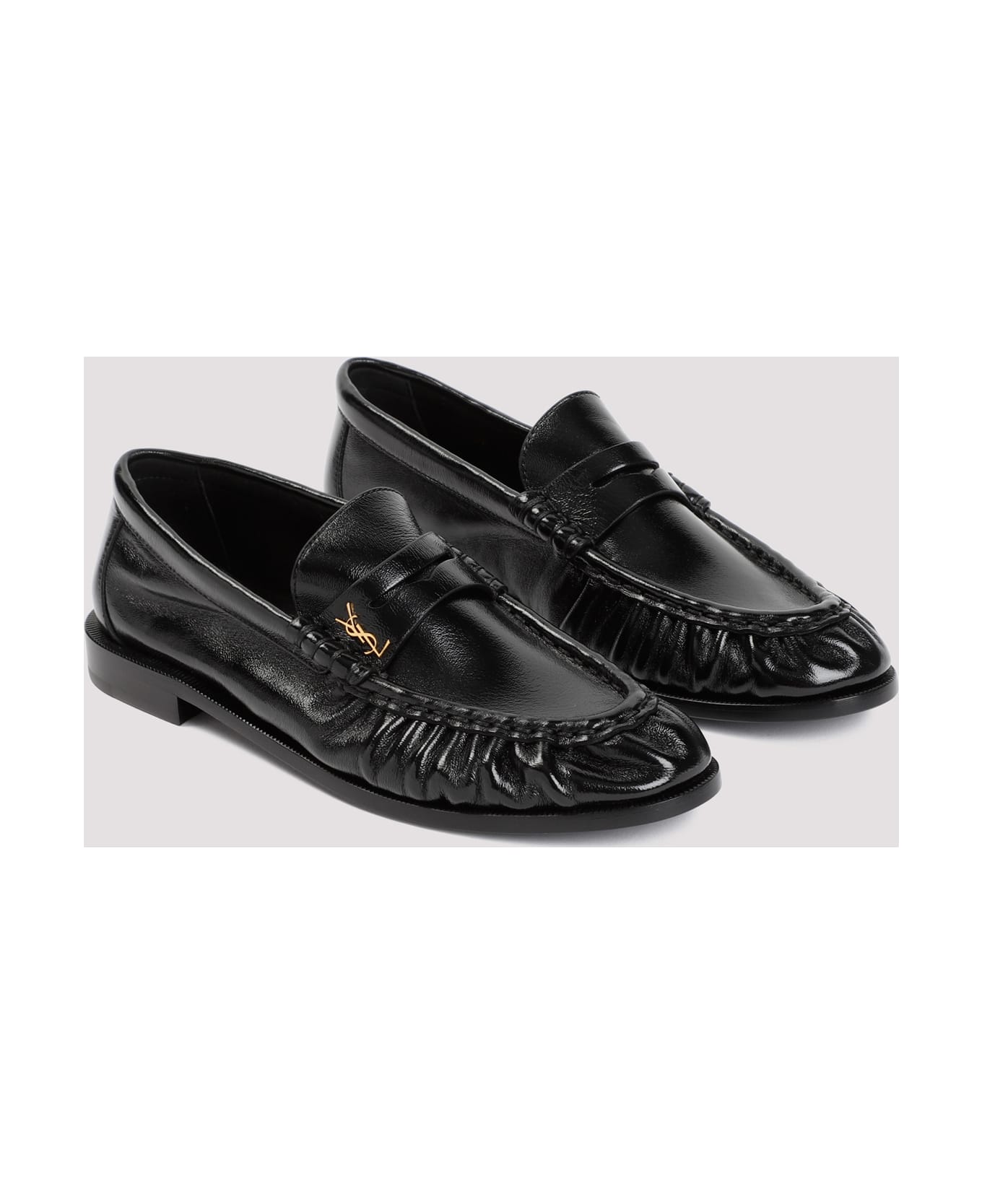 Saint Laurent Le Loafers - Nero