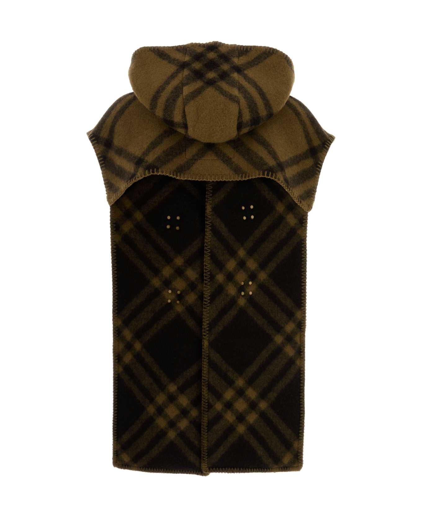 Burberry Embroidered Wool Cape - CAMP