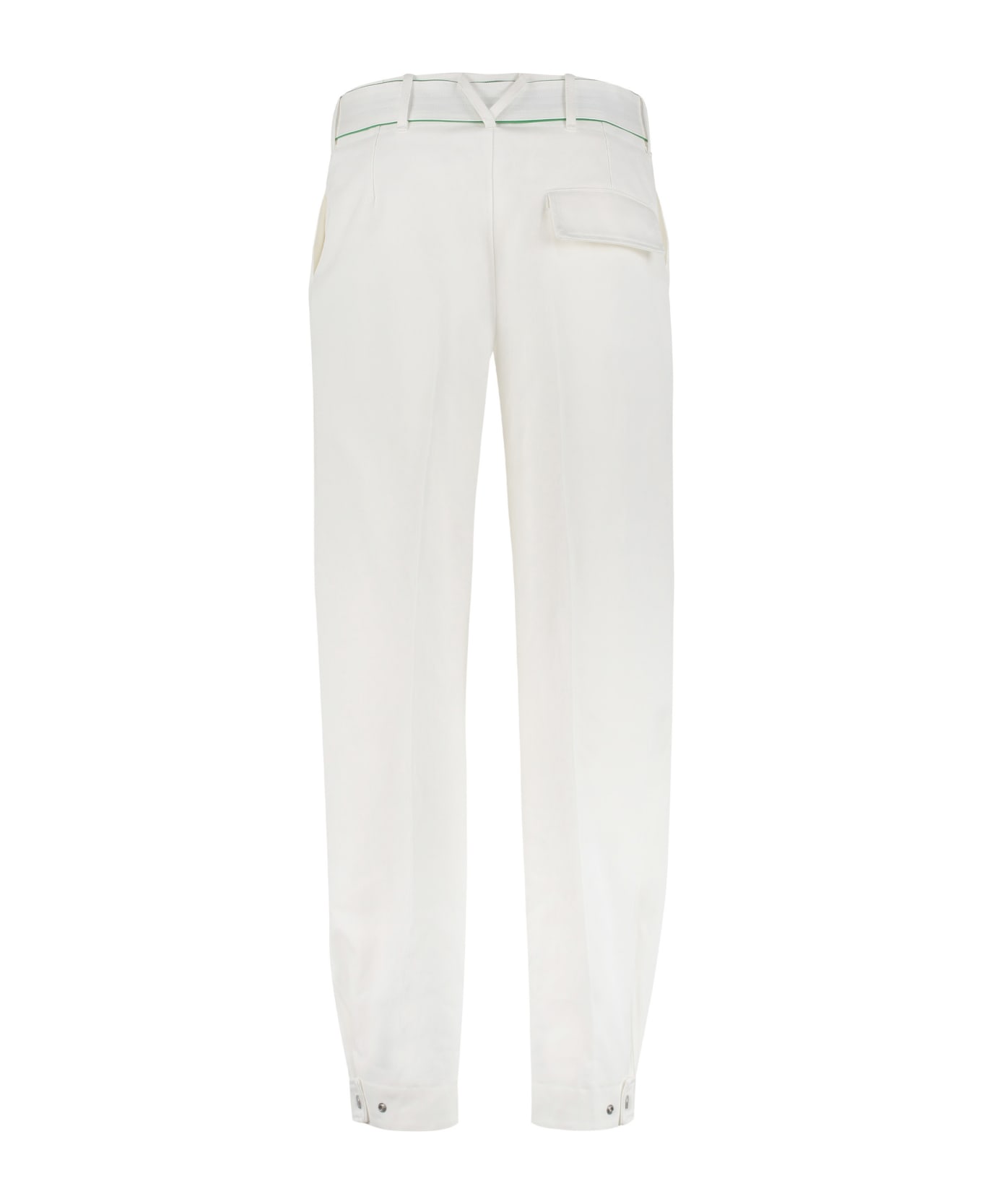 Bottega Veneta Cotton Trousers - White