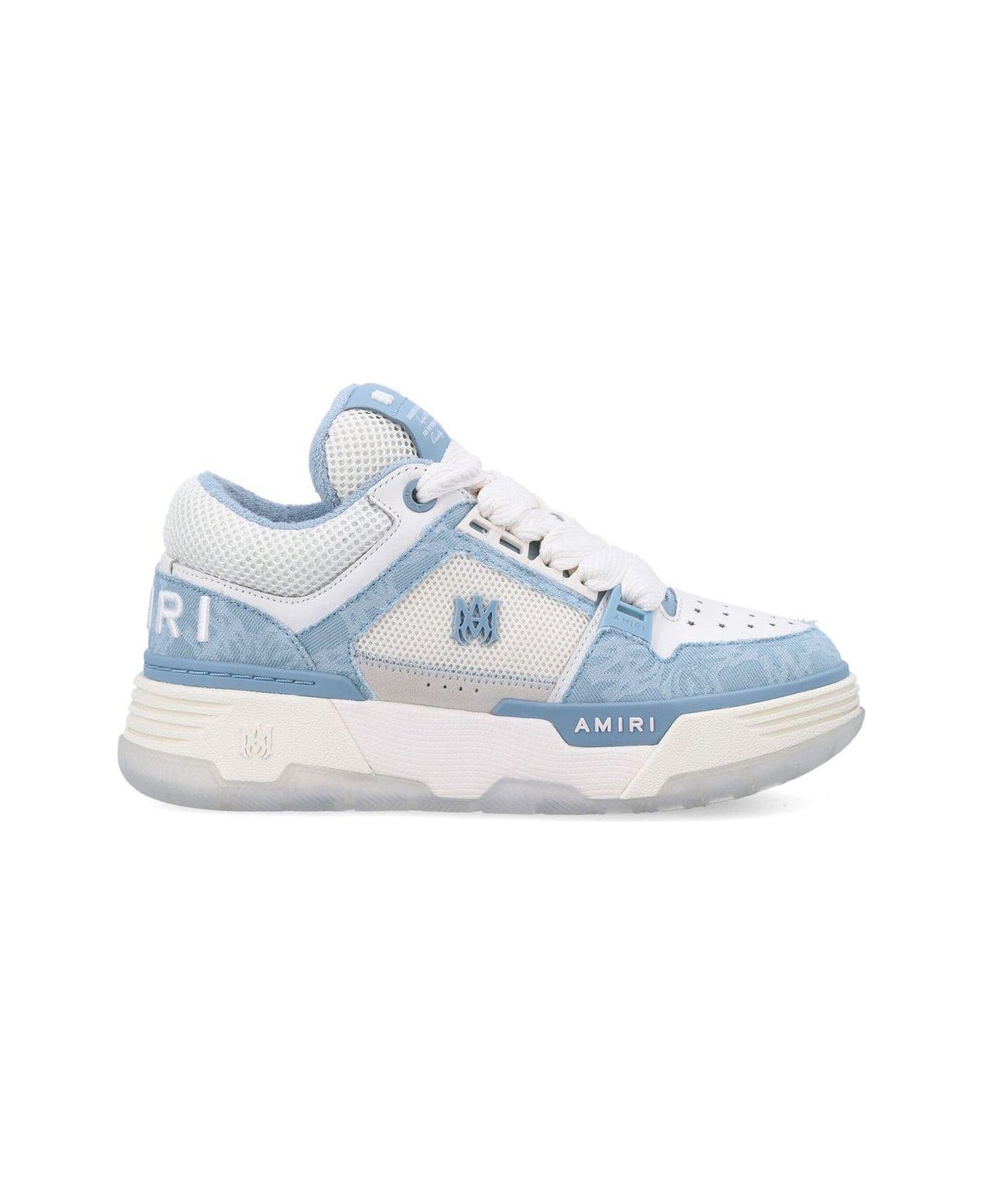 AMIRI Ma-1 Quad Sneakers - WHITE/BLUE