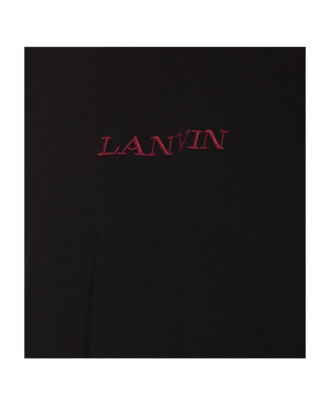 Lanvin Logo T-shirt - Black