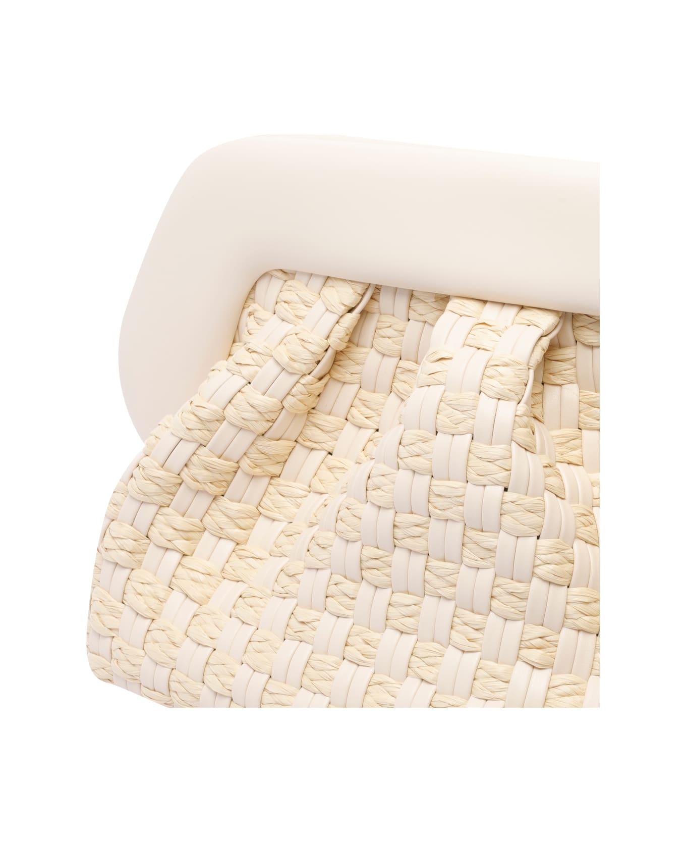 THEMOIRè Micro Bios Weaved Handbag - Beige