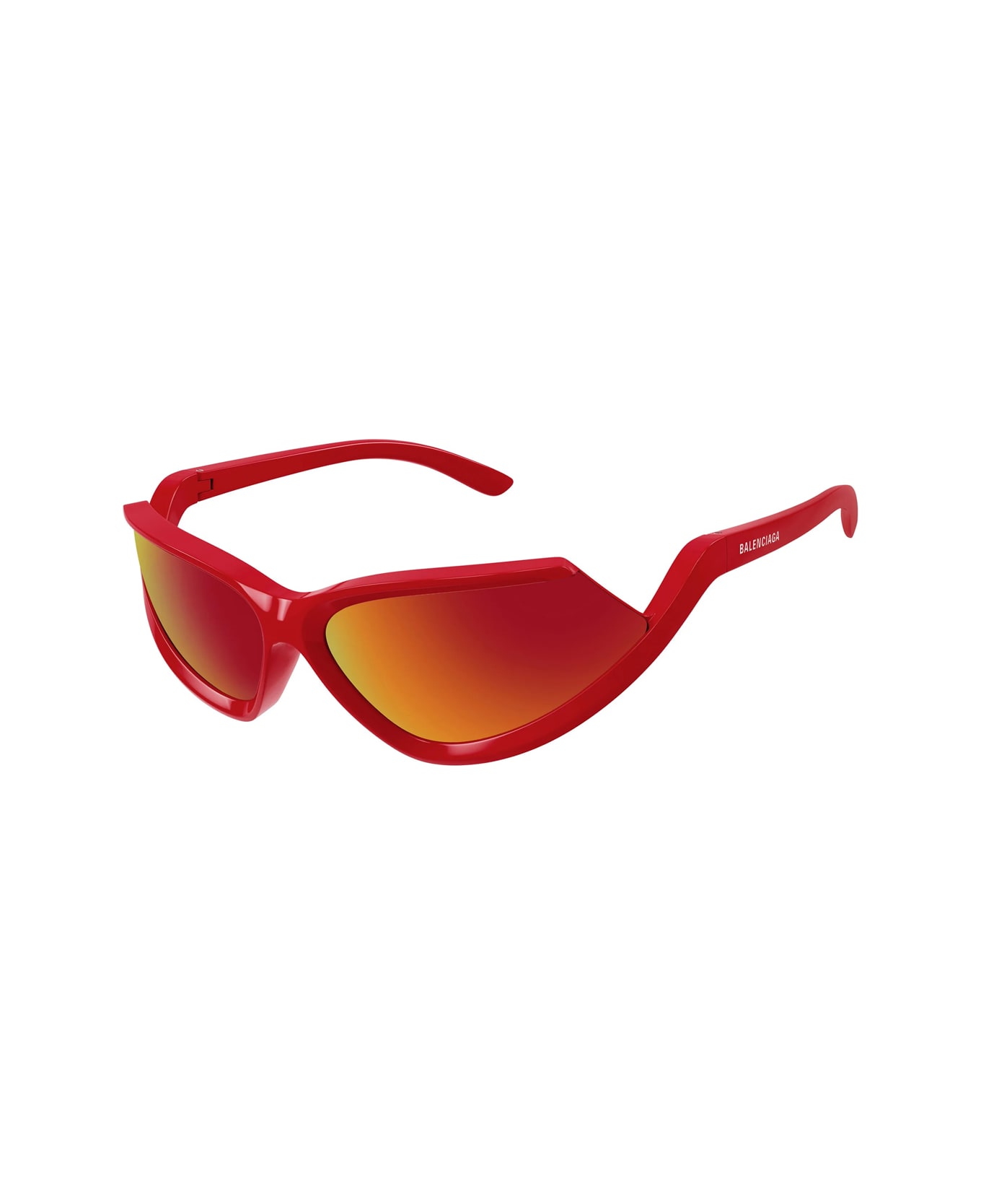 Balenciaga Eyewear Bb0289s 005 Sunglasses - Rosso
