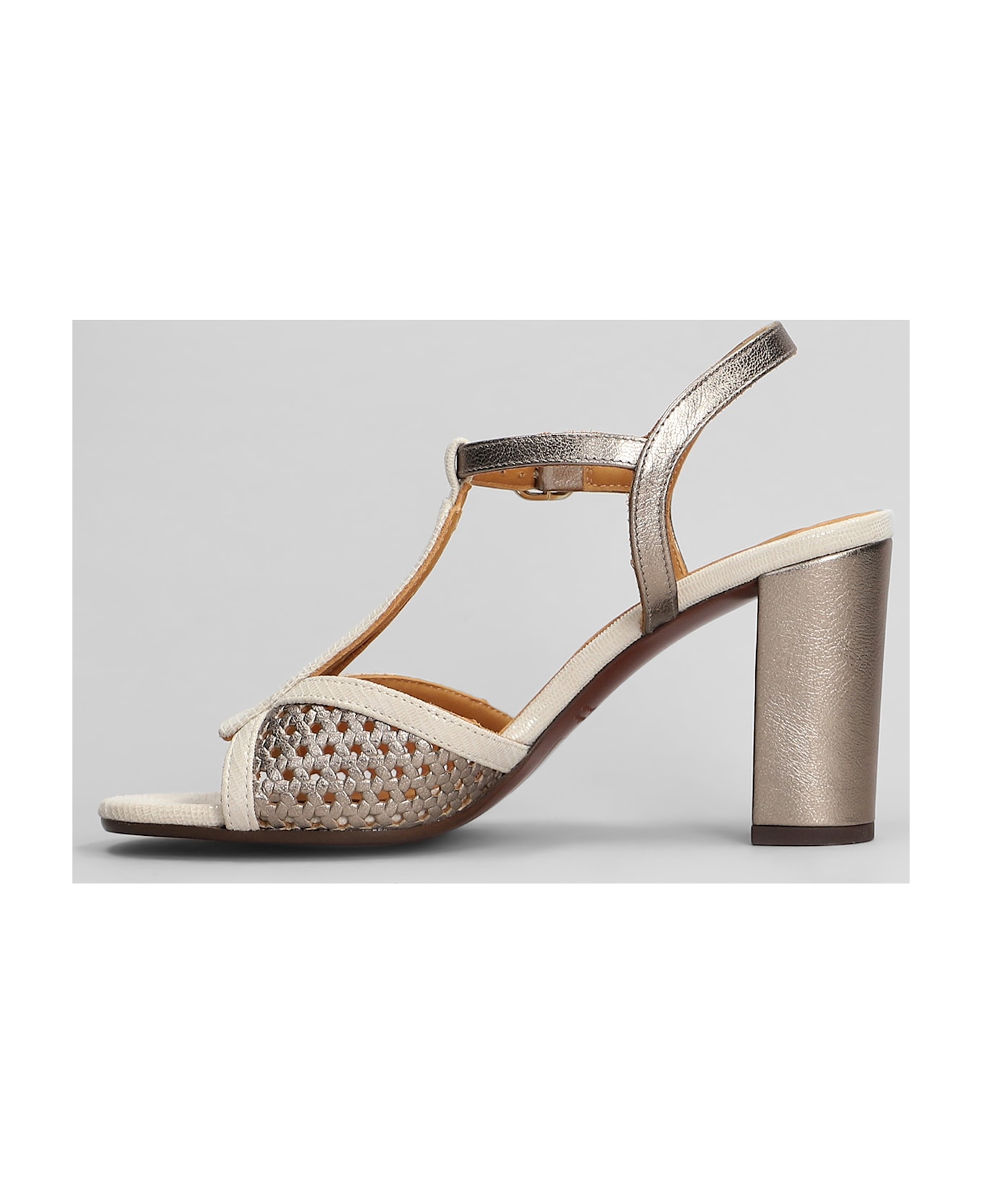 Chie Mihara Bechill Sandals In Beige Leather - beige