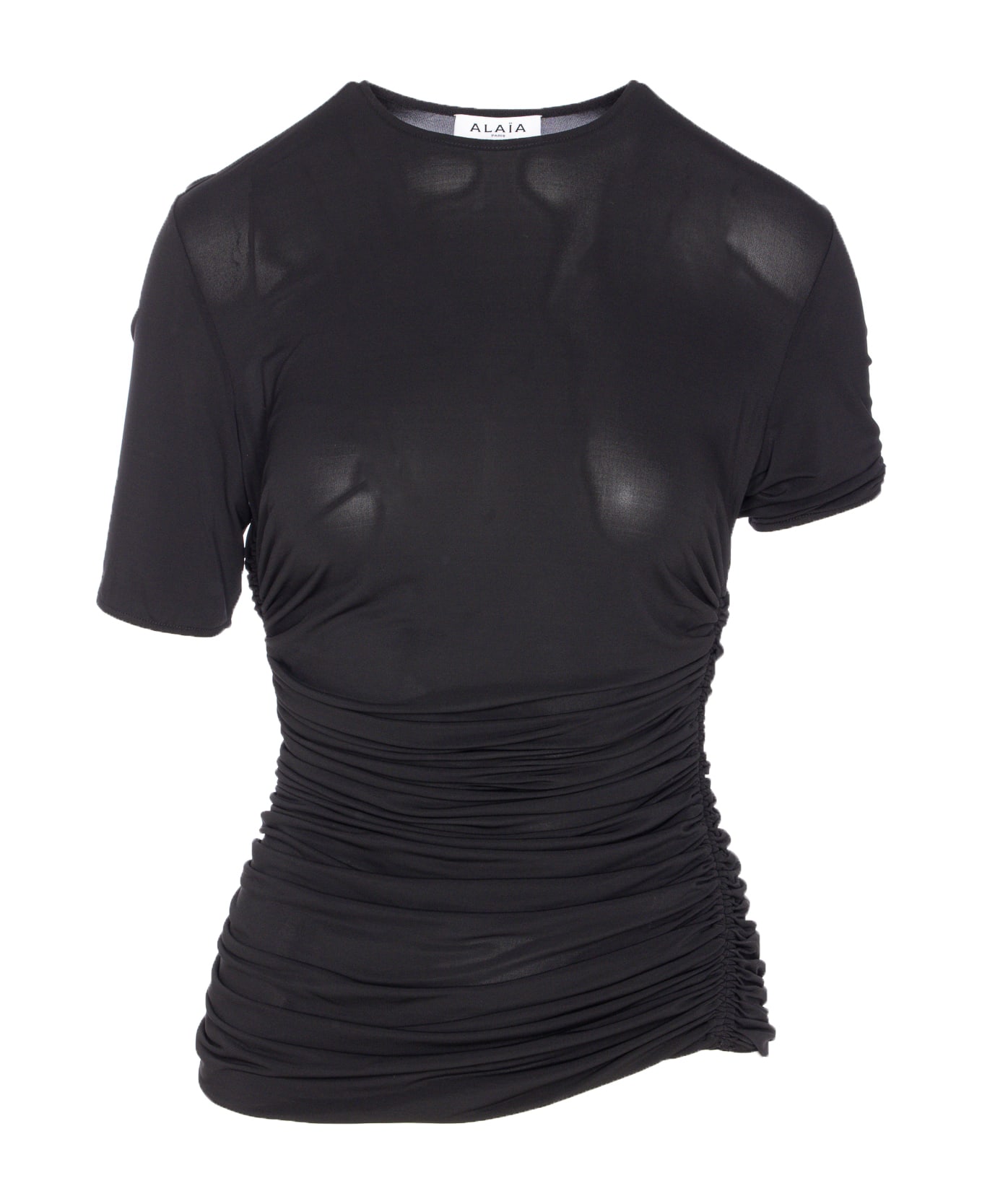 Alaia Jersey T-shirt - Black