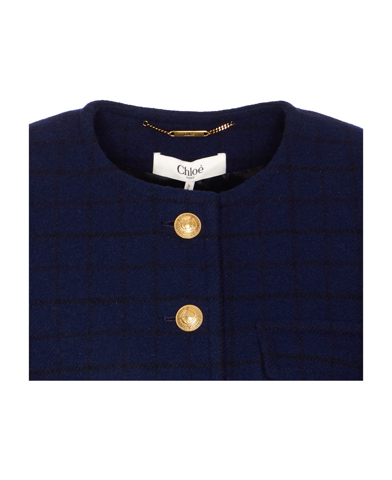 Chloé Boxy Jacket - Blue