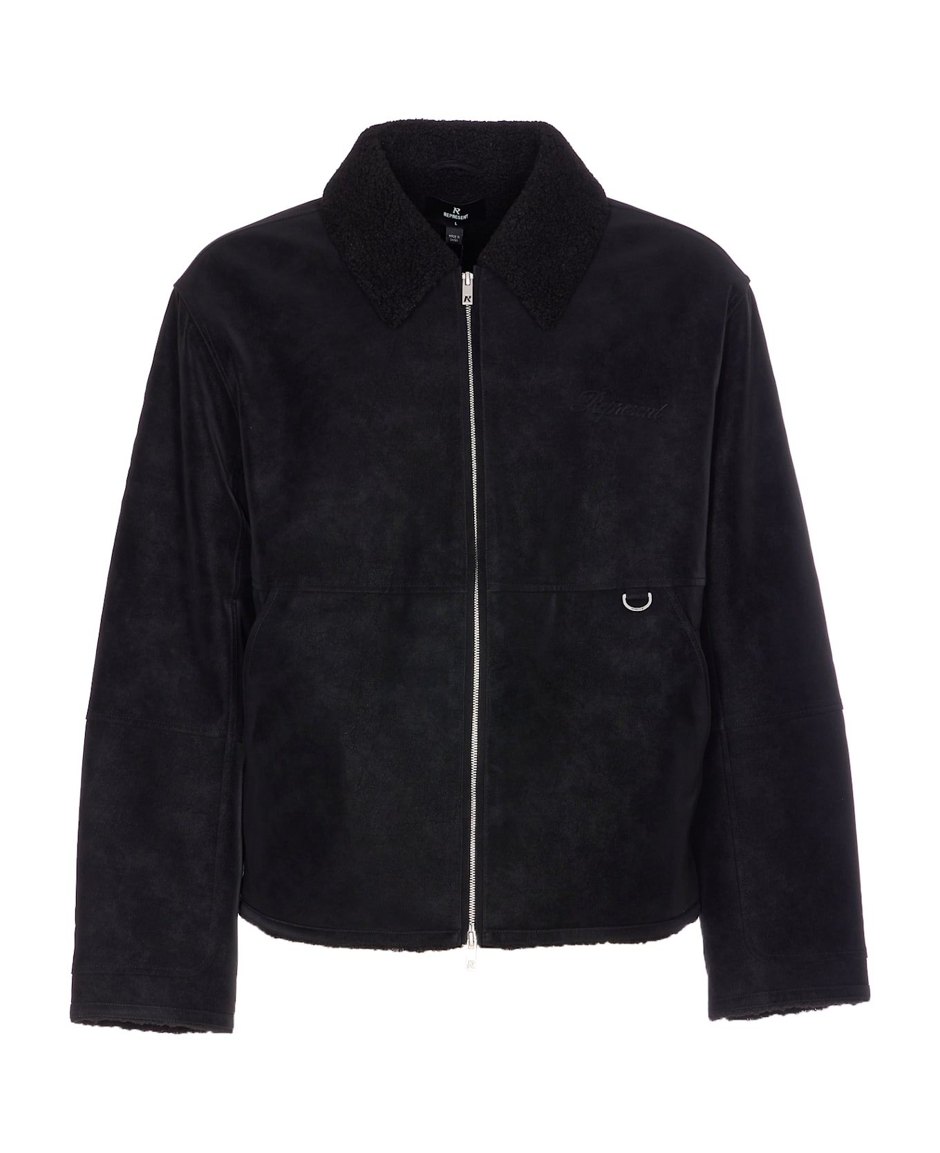 REPRESENT Shearling Jacket - Black