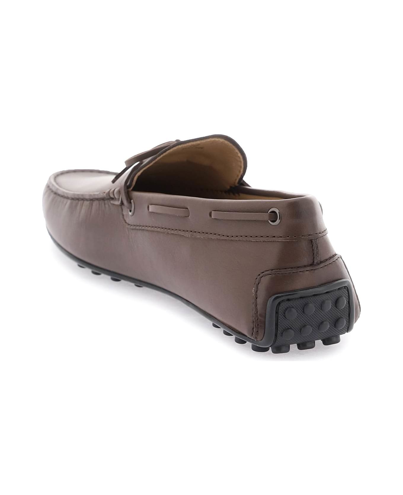 Tod's 'city Gommino' Loafers - MARRONE AFRICA (Brown)