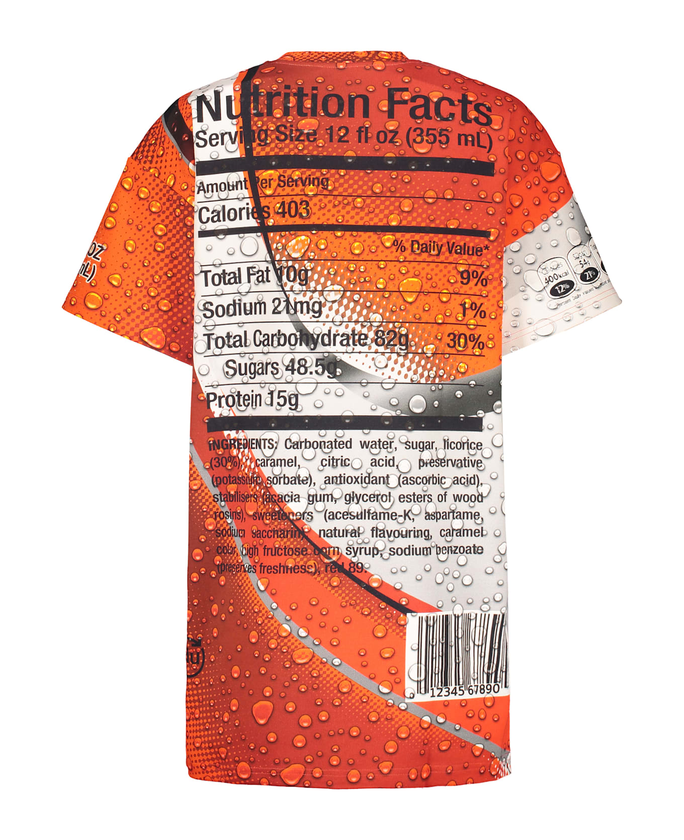 Moschino Cotton T-shirt Dress - Multicolor