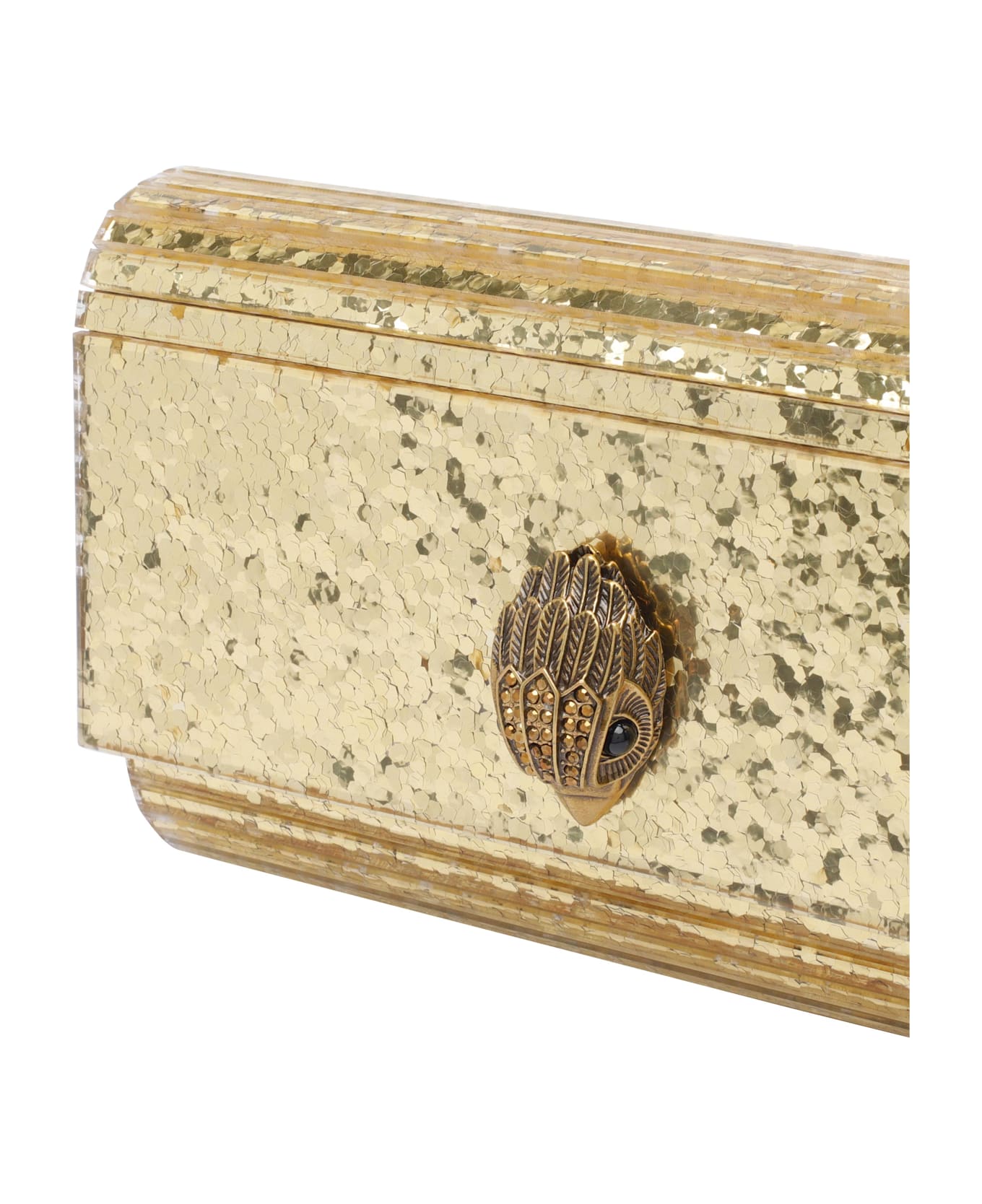 Kurt Geiger Party Eagle Clutch - Golden