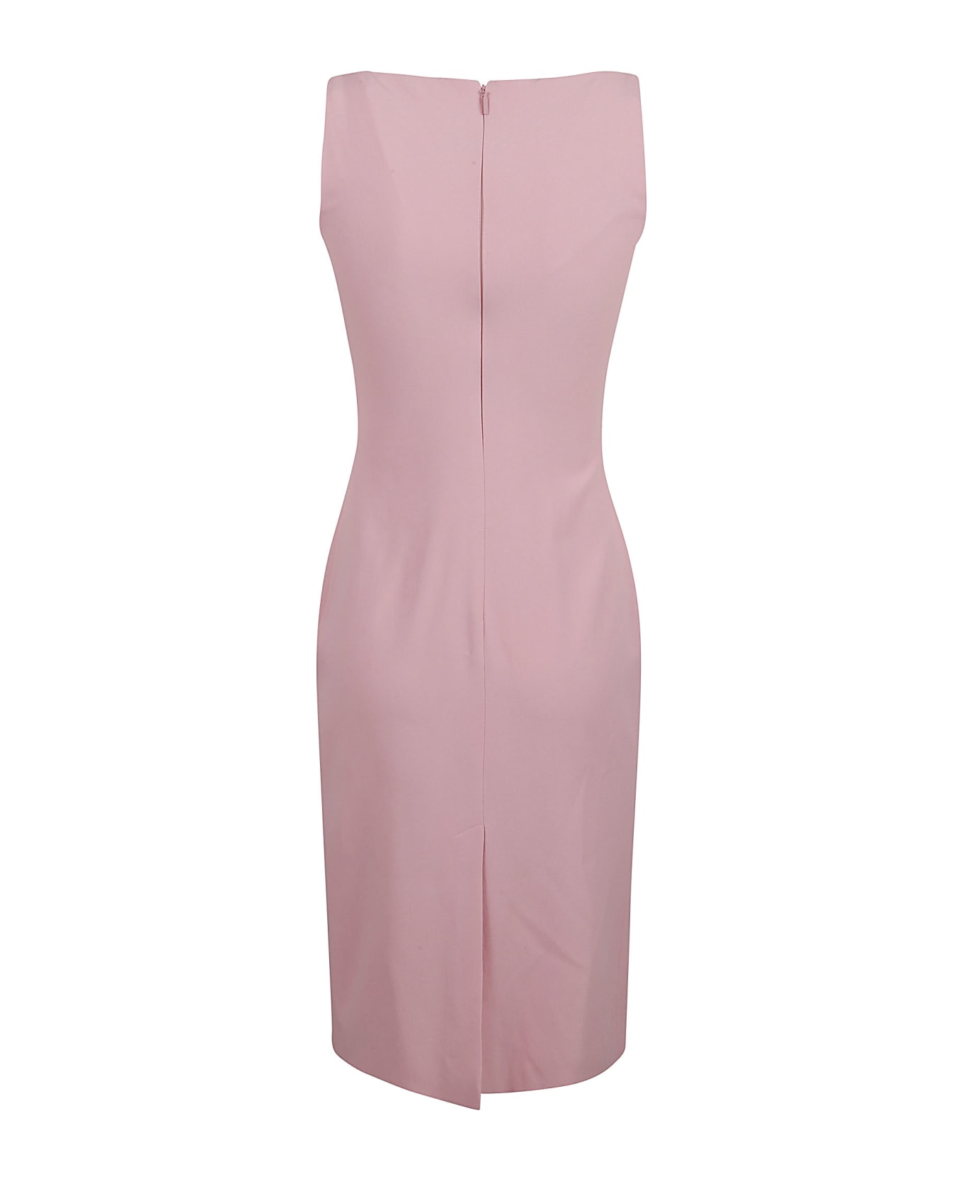 Versace Back Zip Sleeveless Dress - Pink