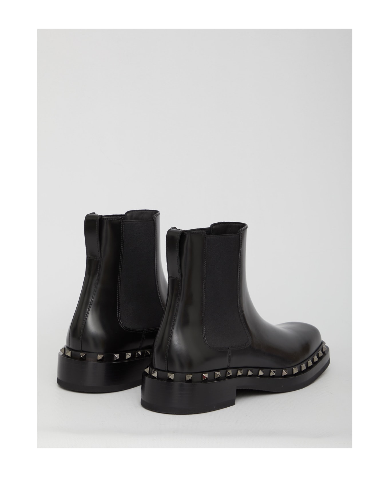Valentino Garavani Rockstud M-way Boots - BLACK