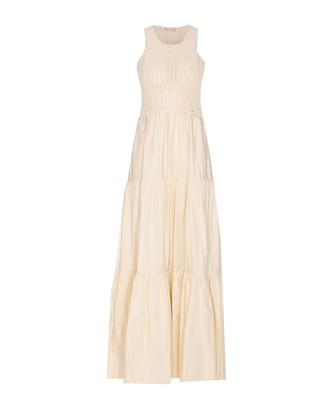 Liu-Jo Long Dress - Beige
