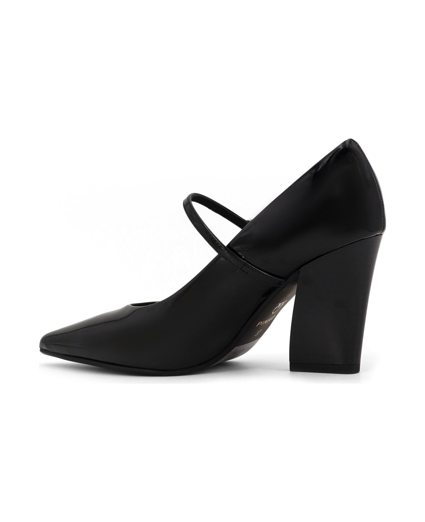 Pinko Viola 01 Patent Leather Pumps - Black