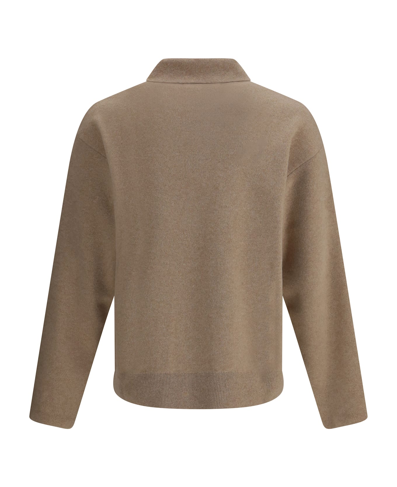 Jacquemus Sweater In Merino Wool - BEIGE