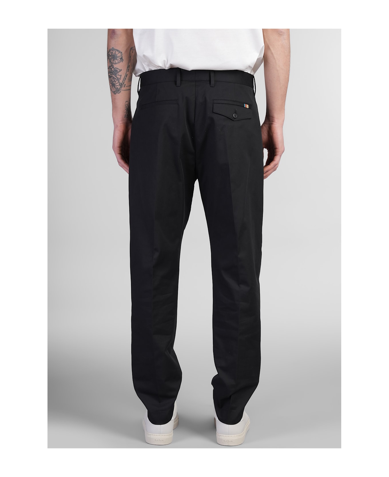 Paul Smith Pants In Black Cotton - black