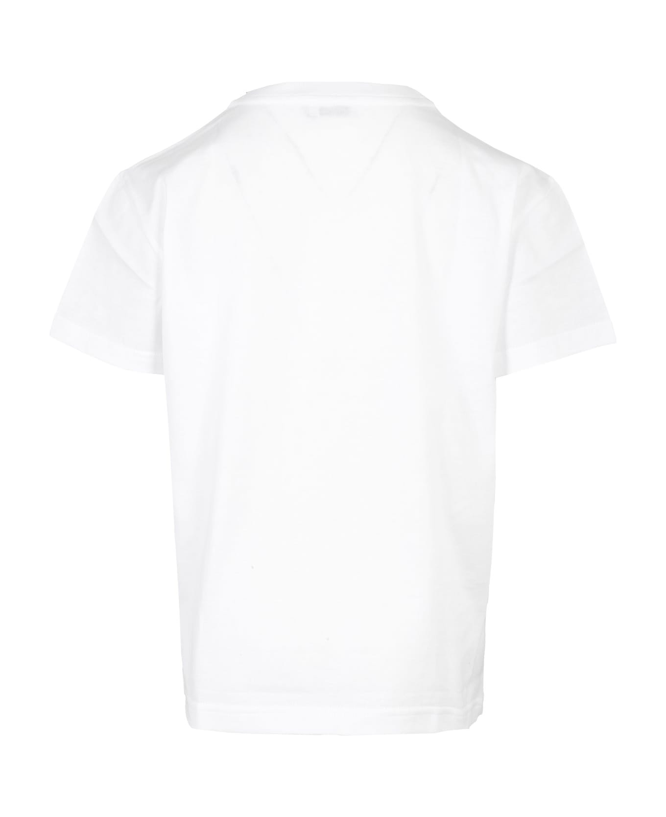 Dolce & Gabbana Tshirt Manica Corta - Bianco Ottico