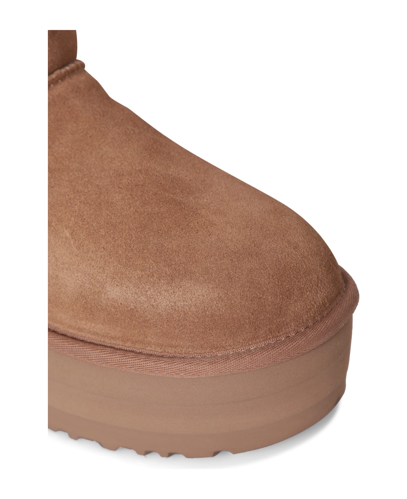 UGG Classic Mini Platform Chestnut Boot - Brown