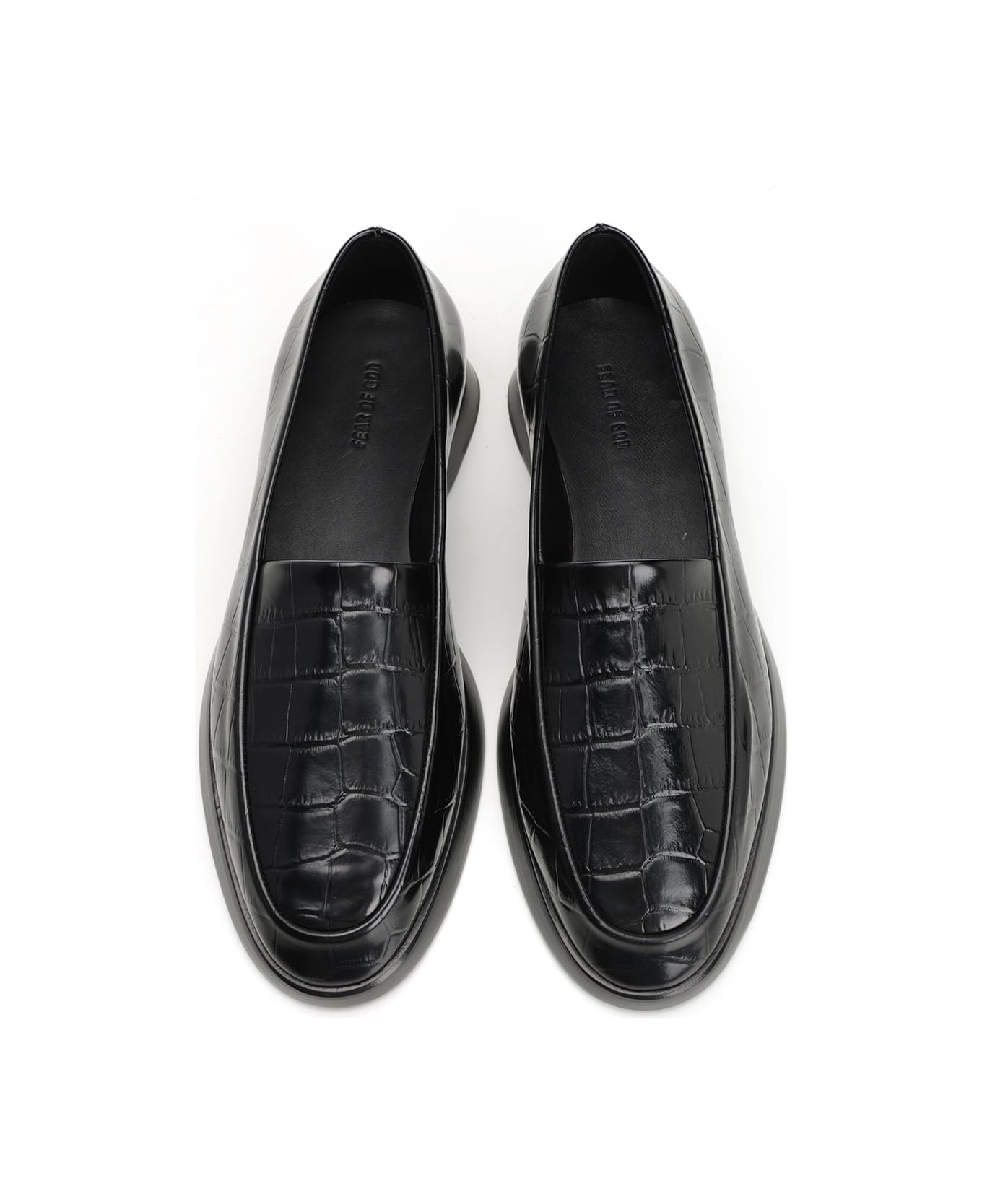 Fear of God Croccodile Loafer - BLACK
