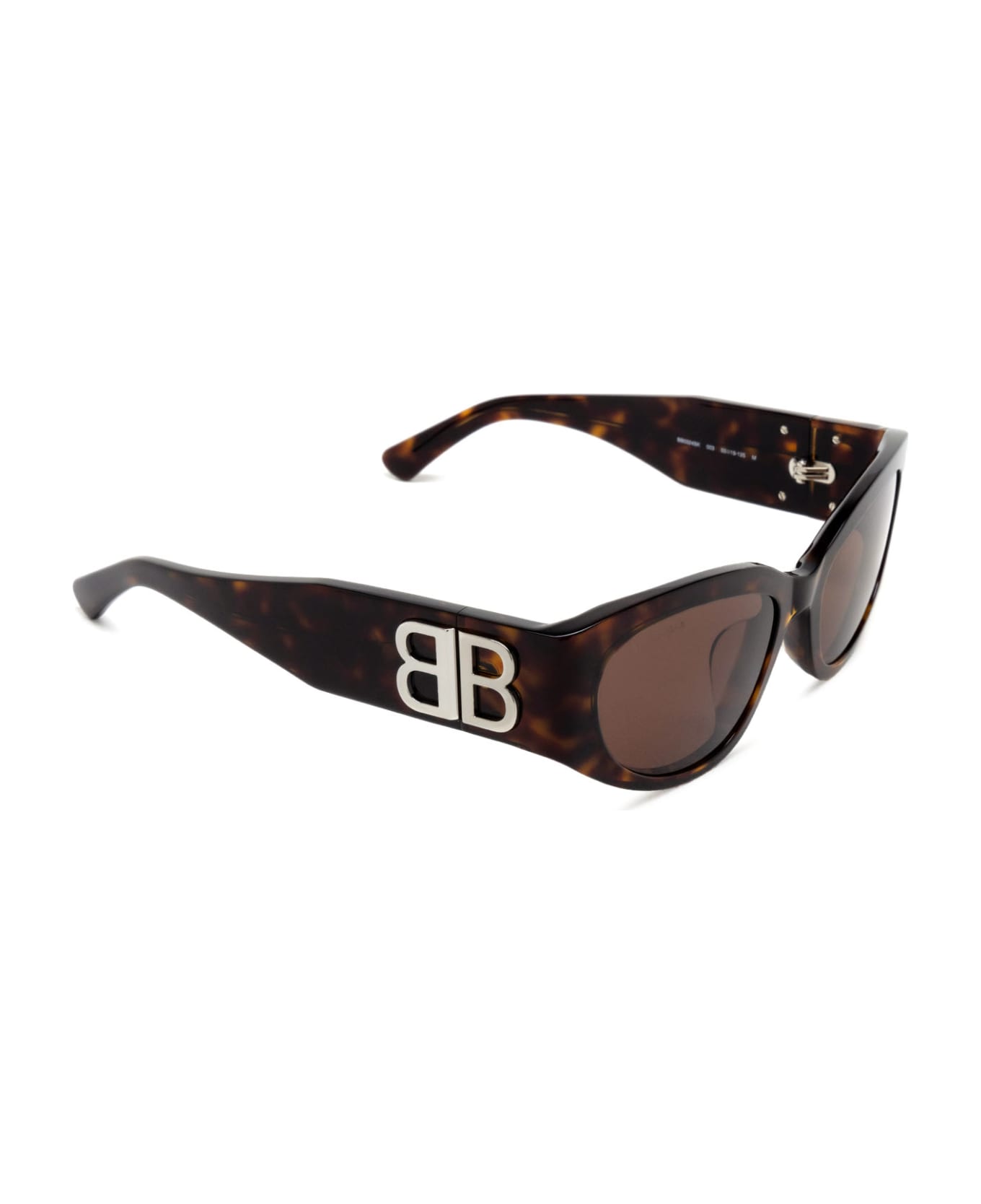 Balenciaga Eyewear Bb0324sk Dinasty-linea Everyday 003 Sunglasses - Havana サングラス