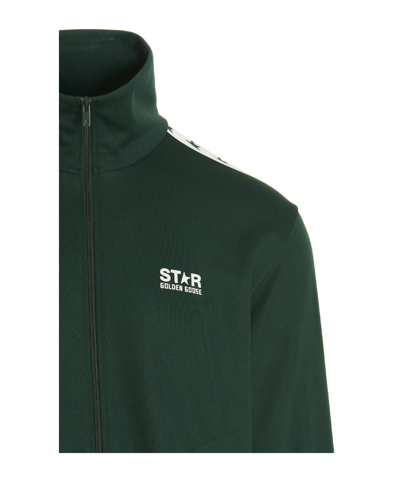 Golden Goose 'denis  Track Sweatshirt - Green