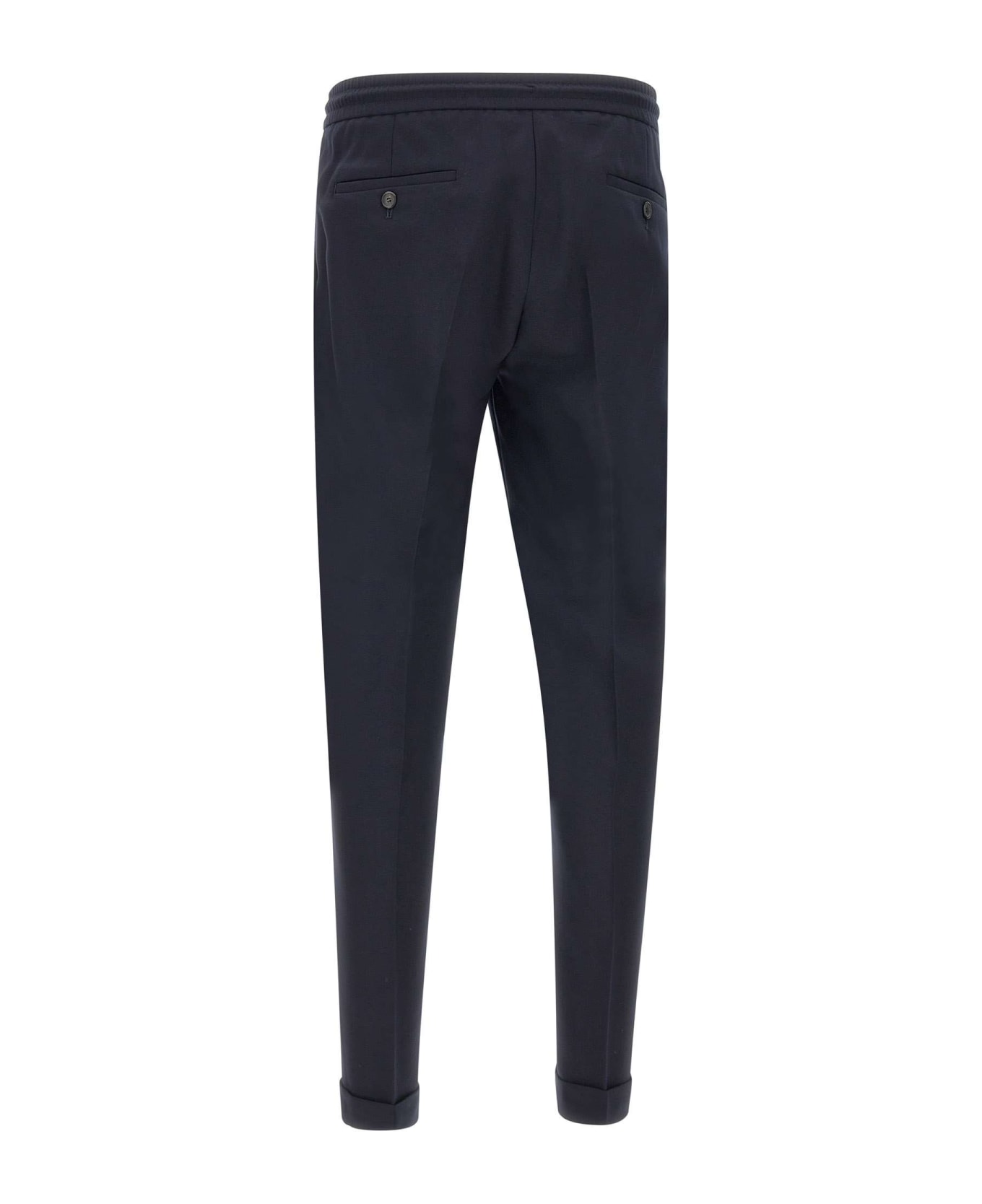Paul Smith "a Suit To Travel In" Wool Trousers - BLUE ボトムス