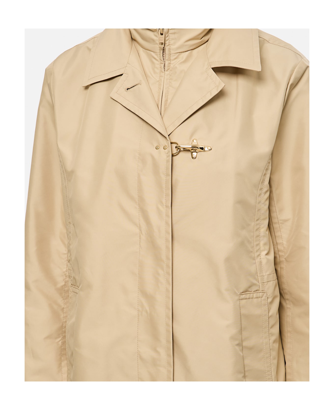 Fay Jacket Virginia Morning D.front - Sabbia