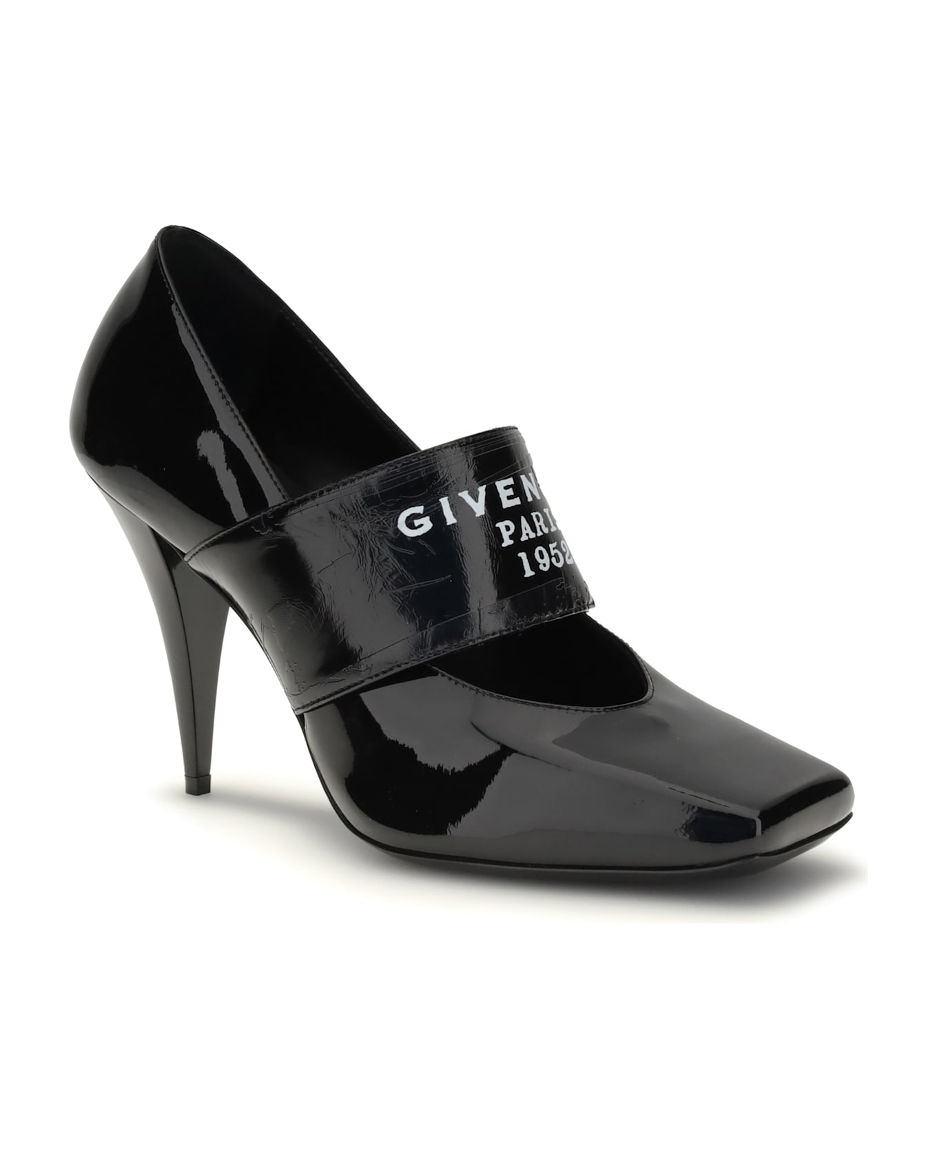 Givenchy Sliced Square Logo Pumps
