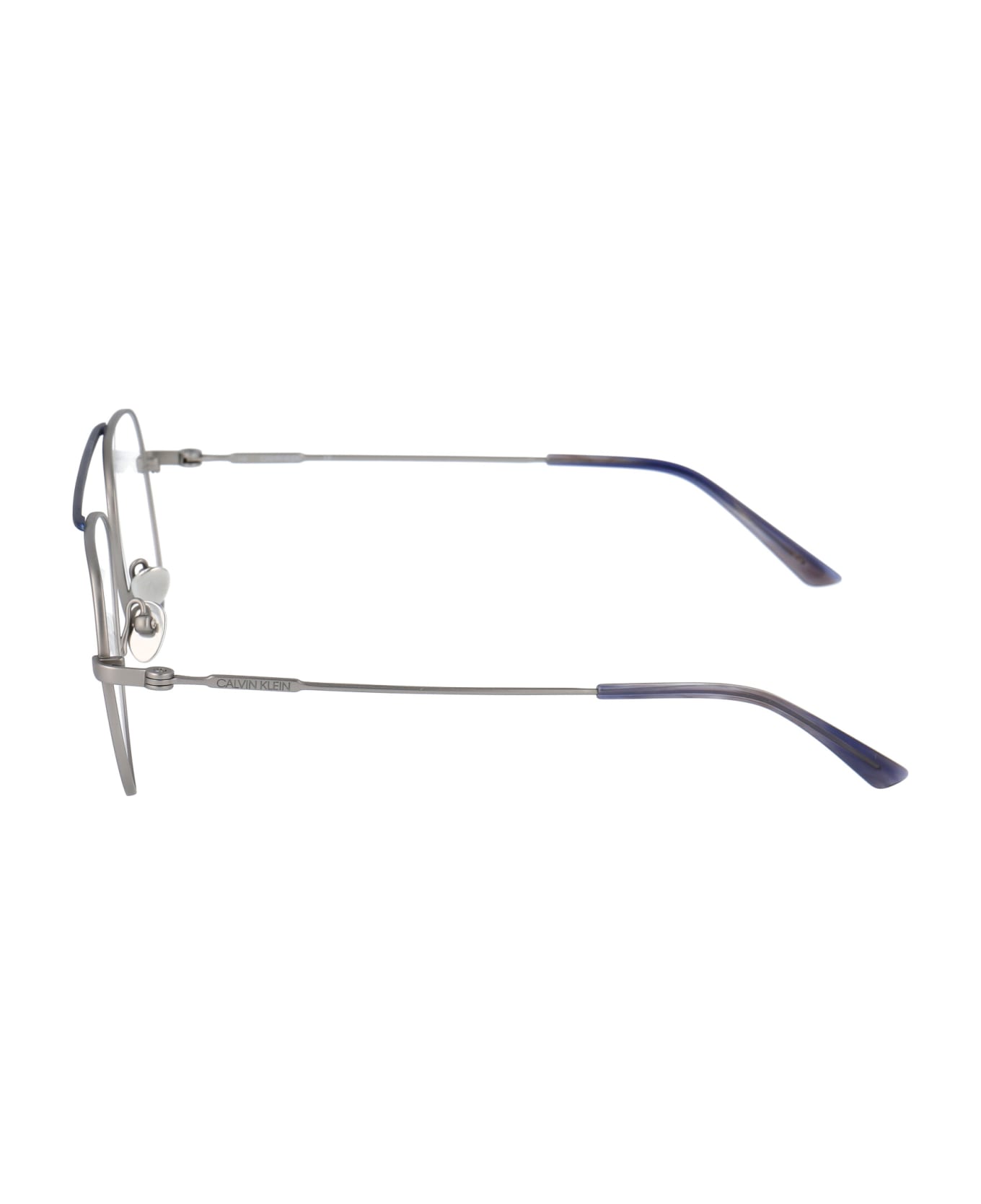 Calvin Klein Ck19152 Glasses - 045 SATIN SILVER アイウェア