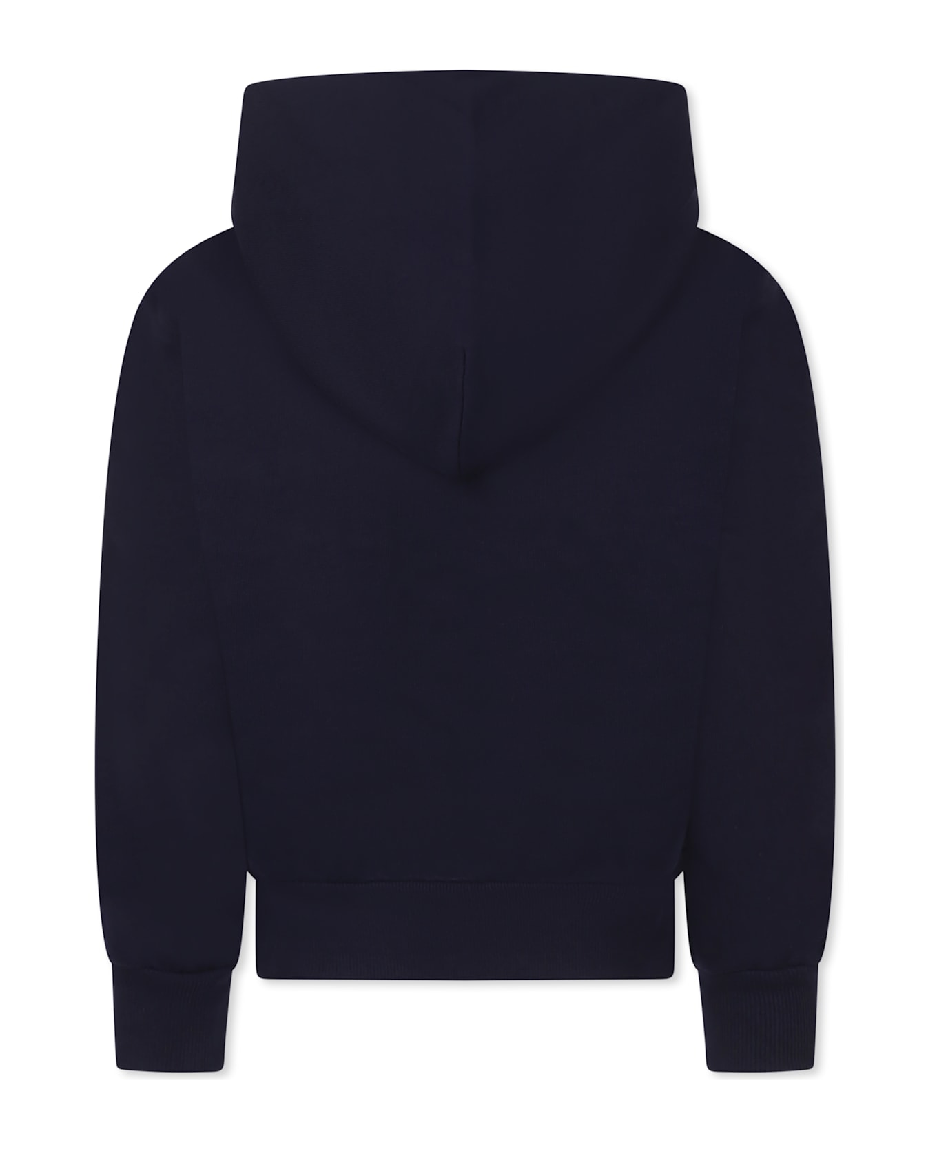 Gucci Blue Sweatshirt For Kids With Horsebit - Blue