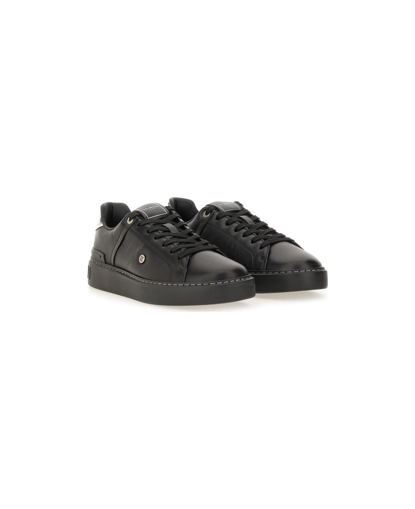 Balmain "b-court" Sneaker - BLACK