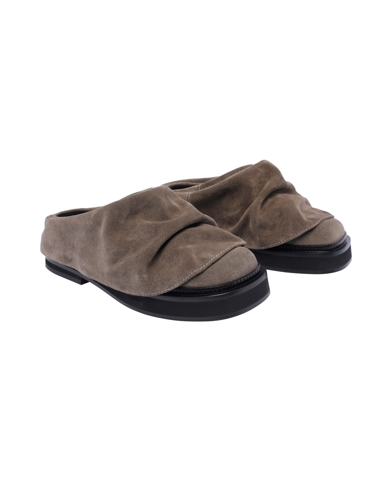The Attico Mini Robin Sabot - Beige